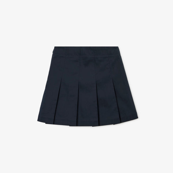 Girls Black Pleated Skirt