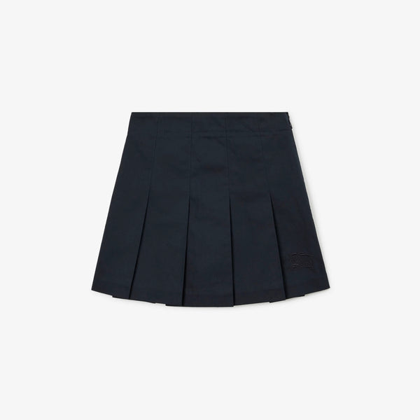 Girls Black Pleated Skirt