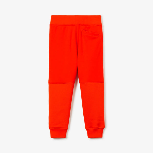 Boys & Girls Red Cotton Trousers