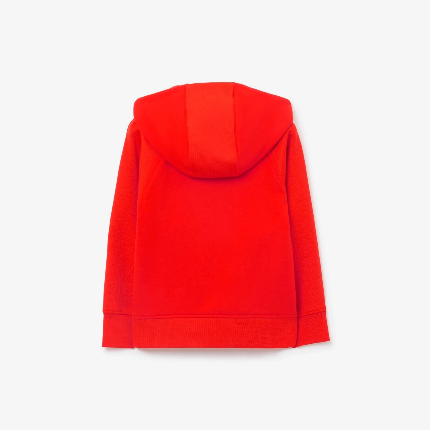 Boys & Girls Red Cotton Zip-Up Top