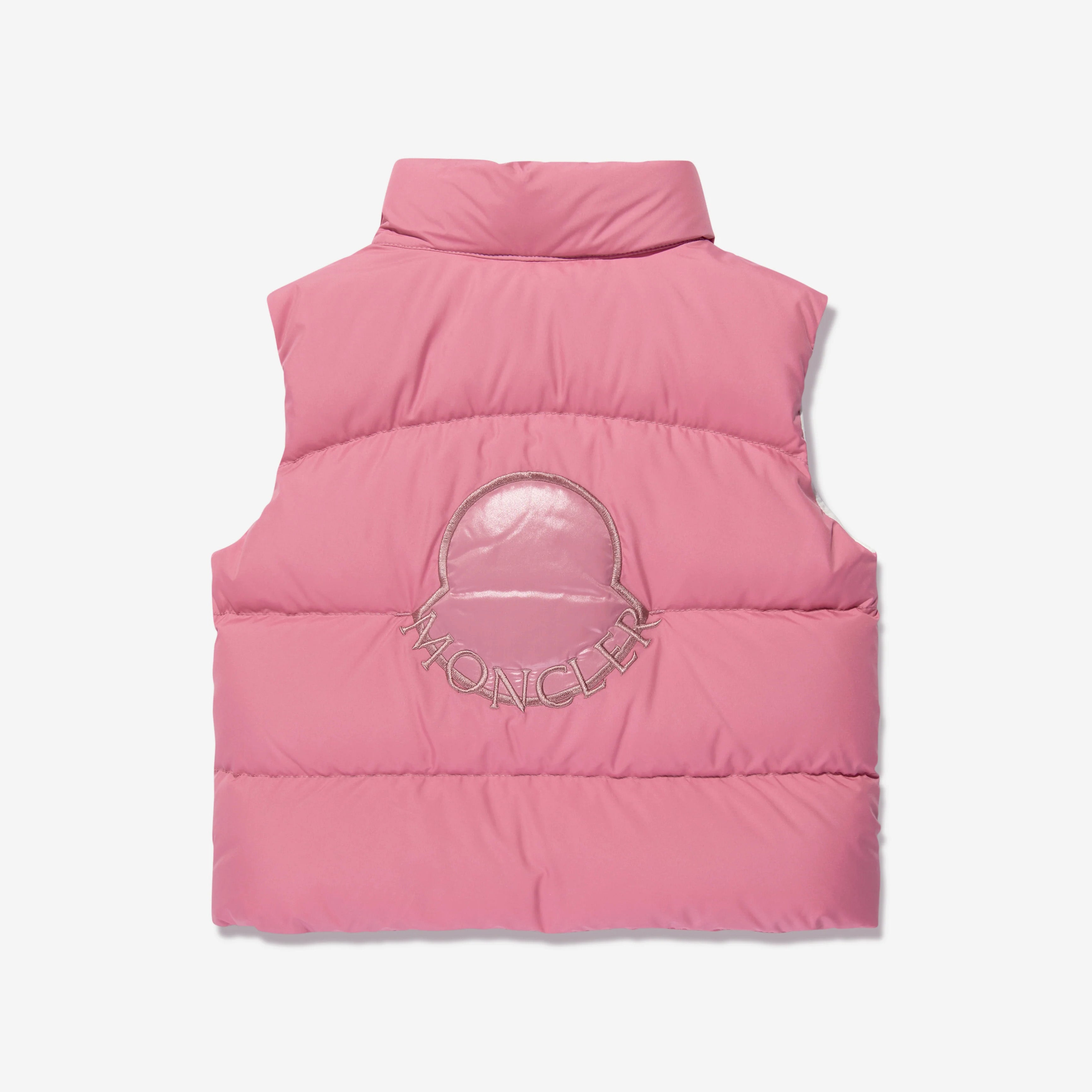 Baby Girls Pink "LIDA" Padded Down Gilet