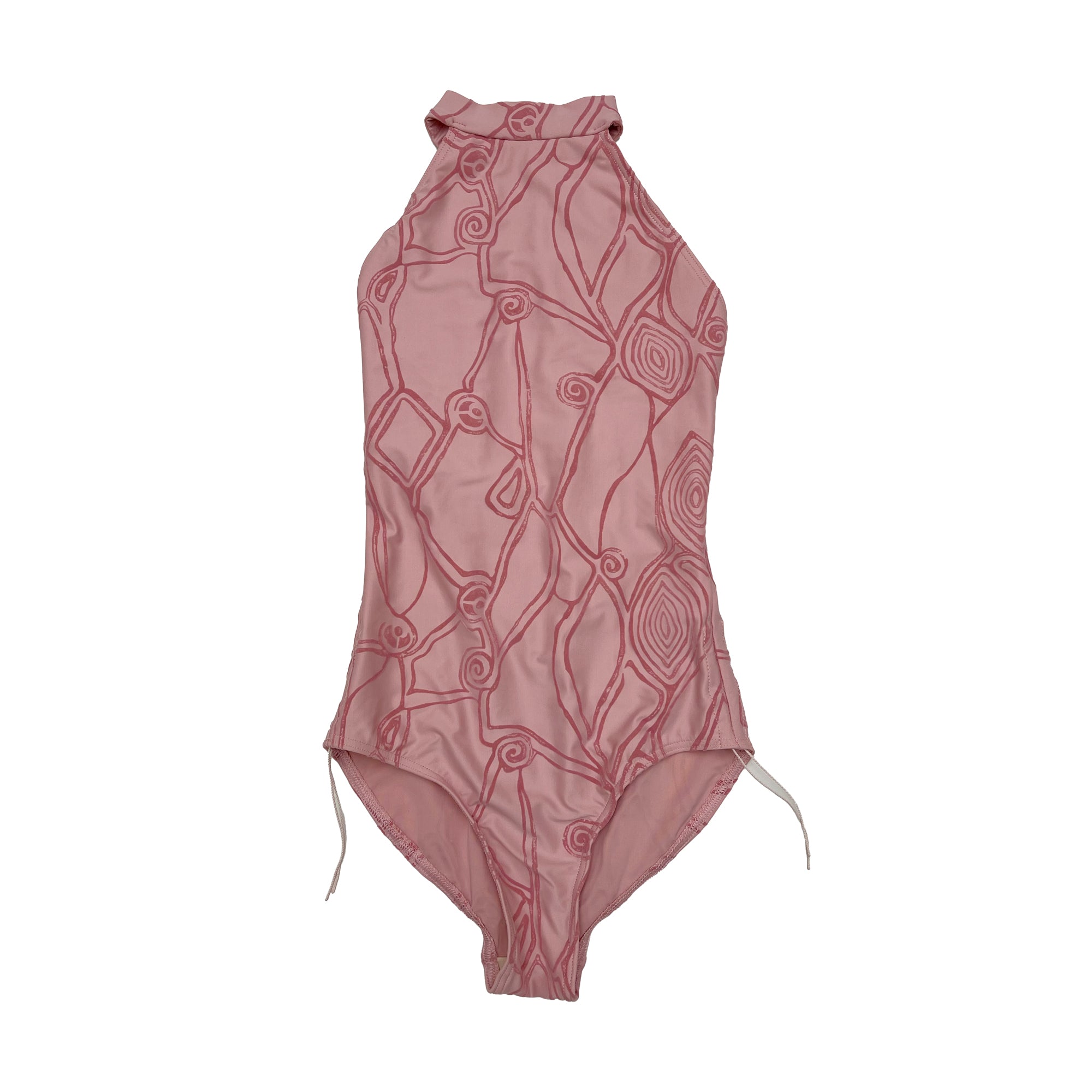 Girls Pink Ballet Onesies(DAD4026MP/Rosa antico)