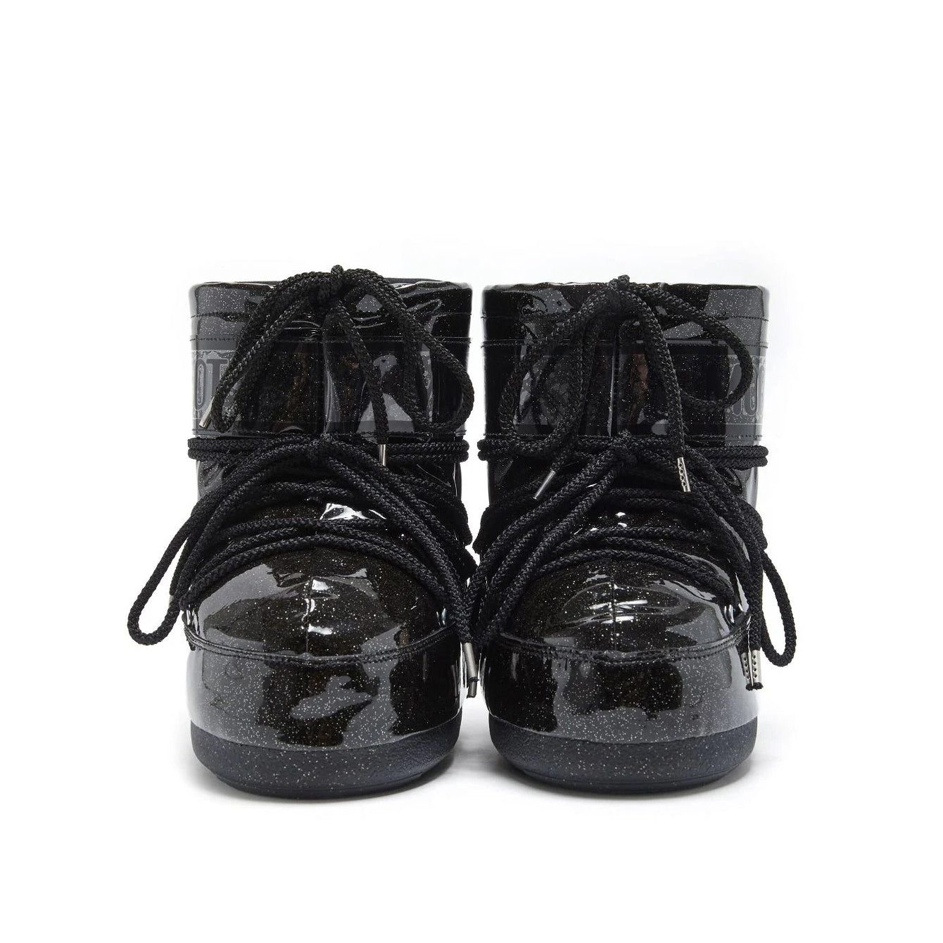 Adult Black Glitter "ICON LOW" Boots