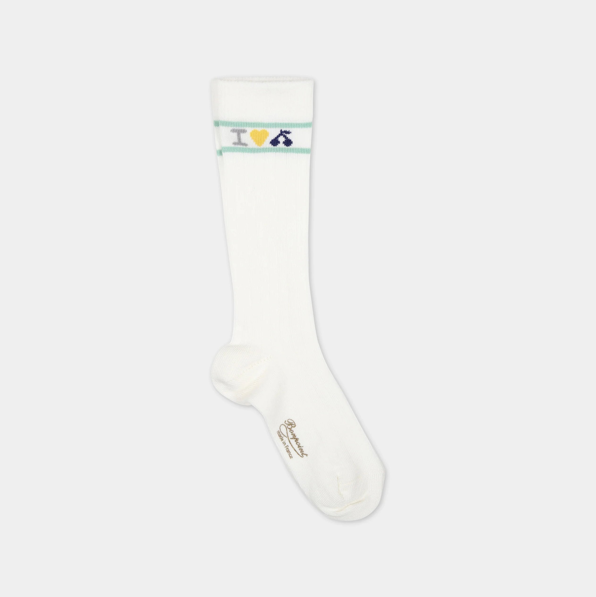 Boys & Girls White Cotton Socks