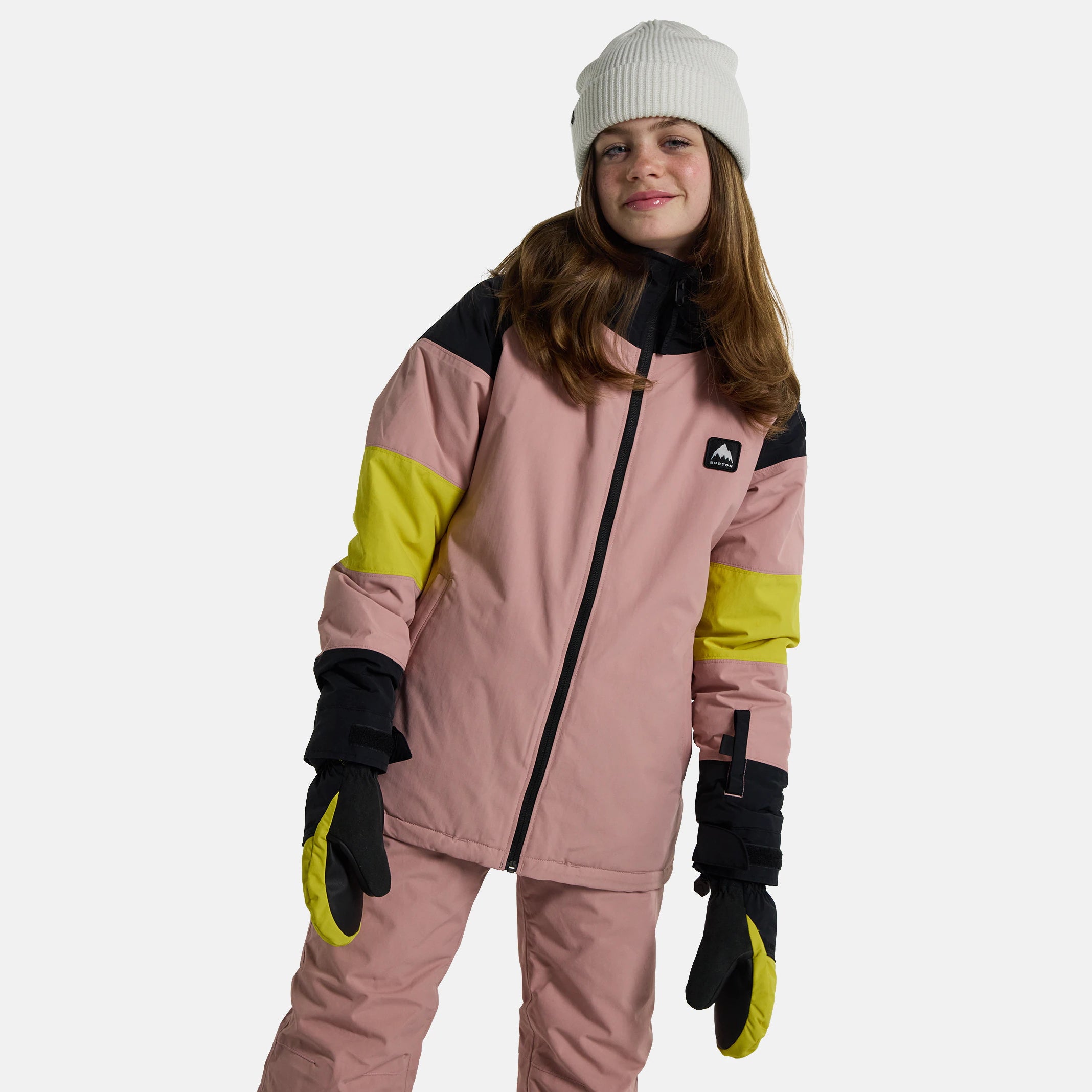 Girls Pink Snow Jacket