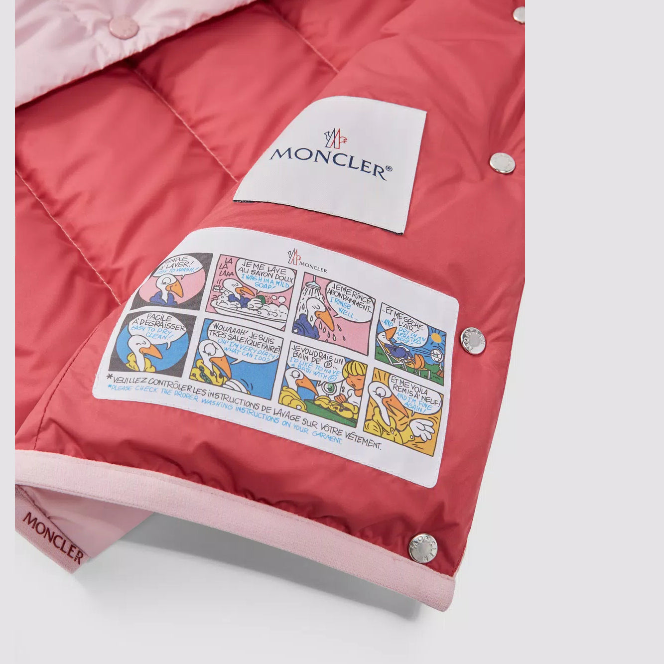 Girls Pink "BADIA" Padded Down Gilet