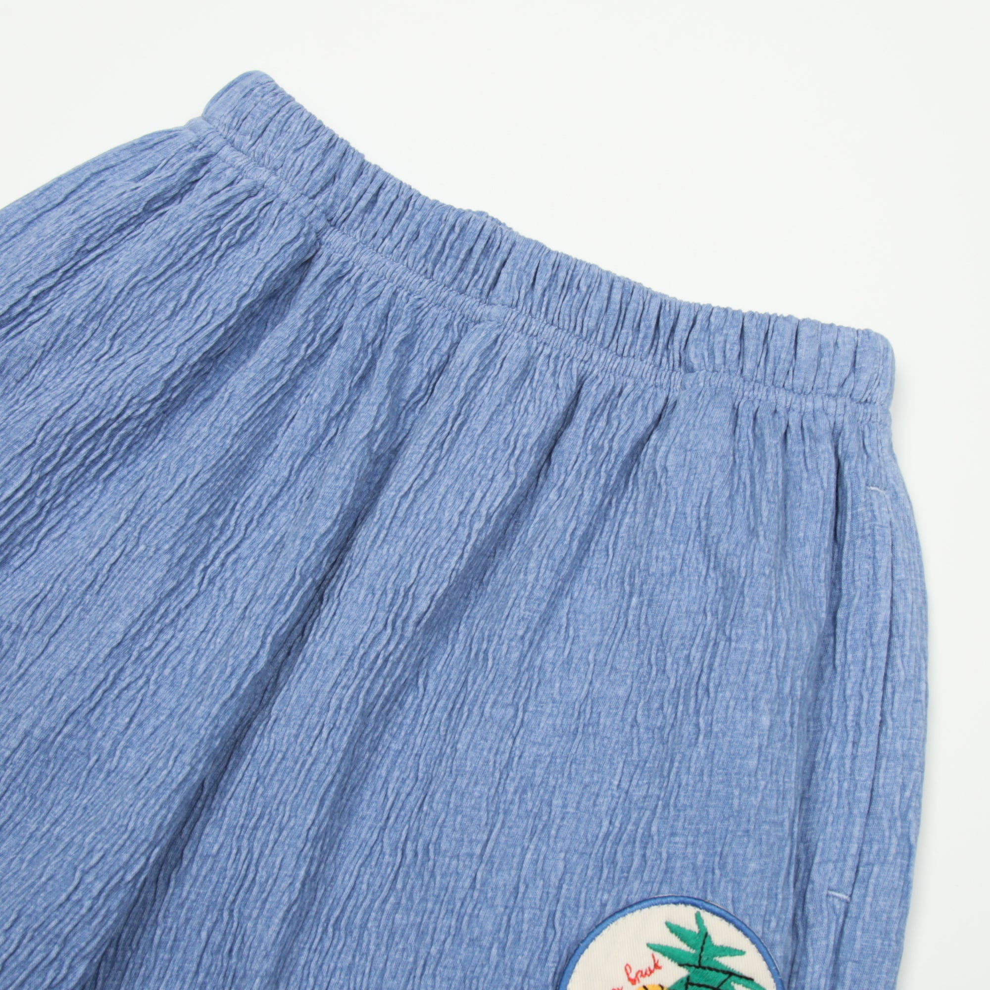 Boys & Girls Blue Cotton Trousers