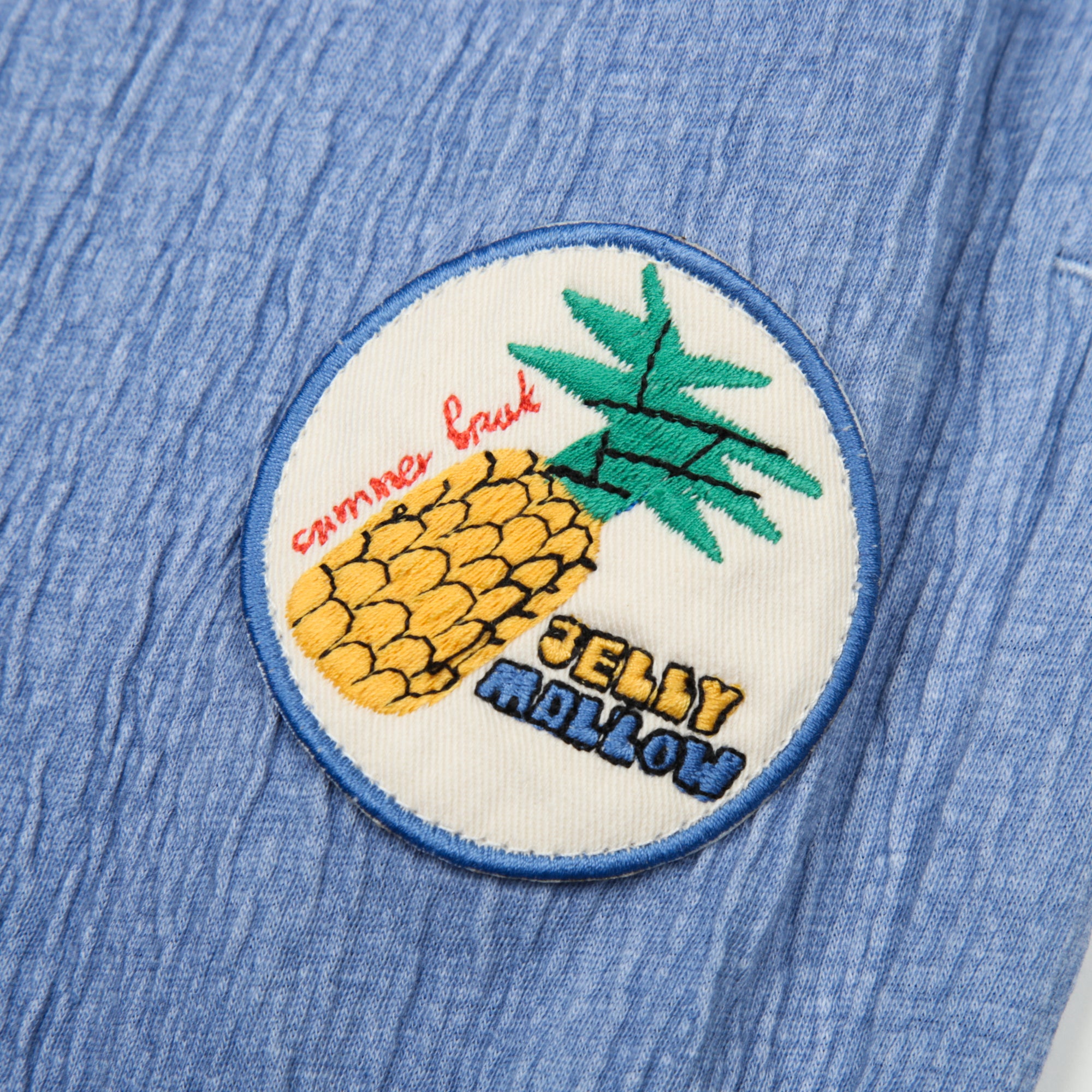 Boys & Girls Blue Cotton Trousers