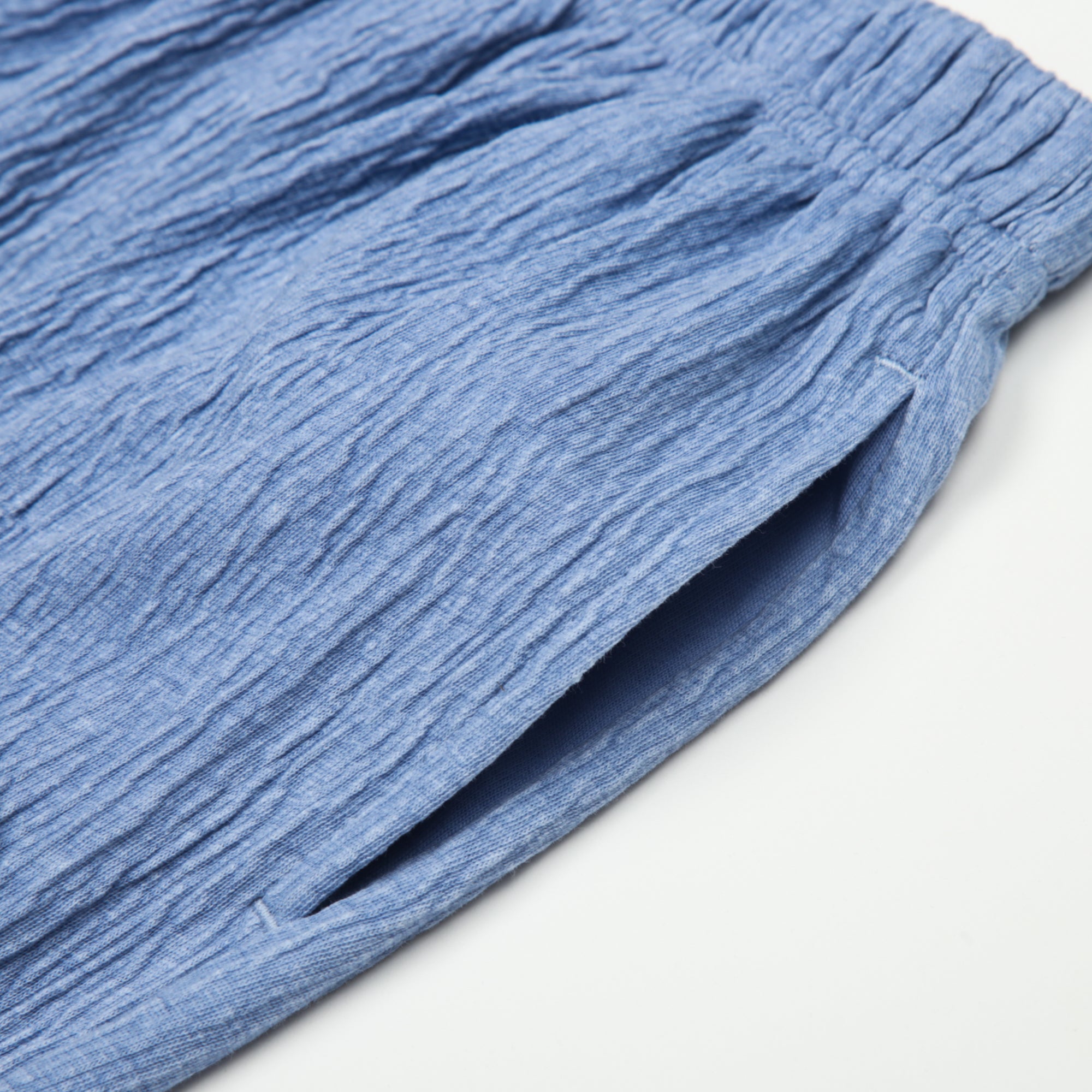 Boys & Girls Blue Cotton Trousers