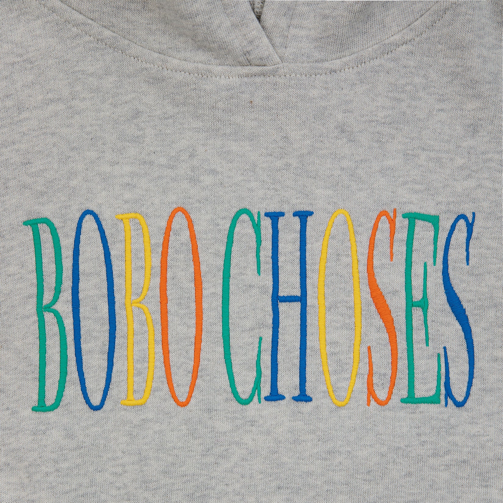 Boys & Girls Grey Logo Cotton Sweatshirt