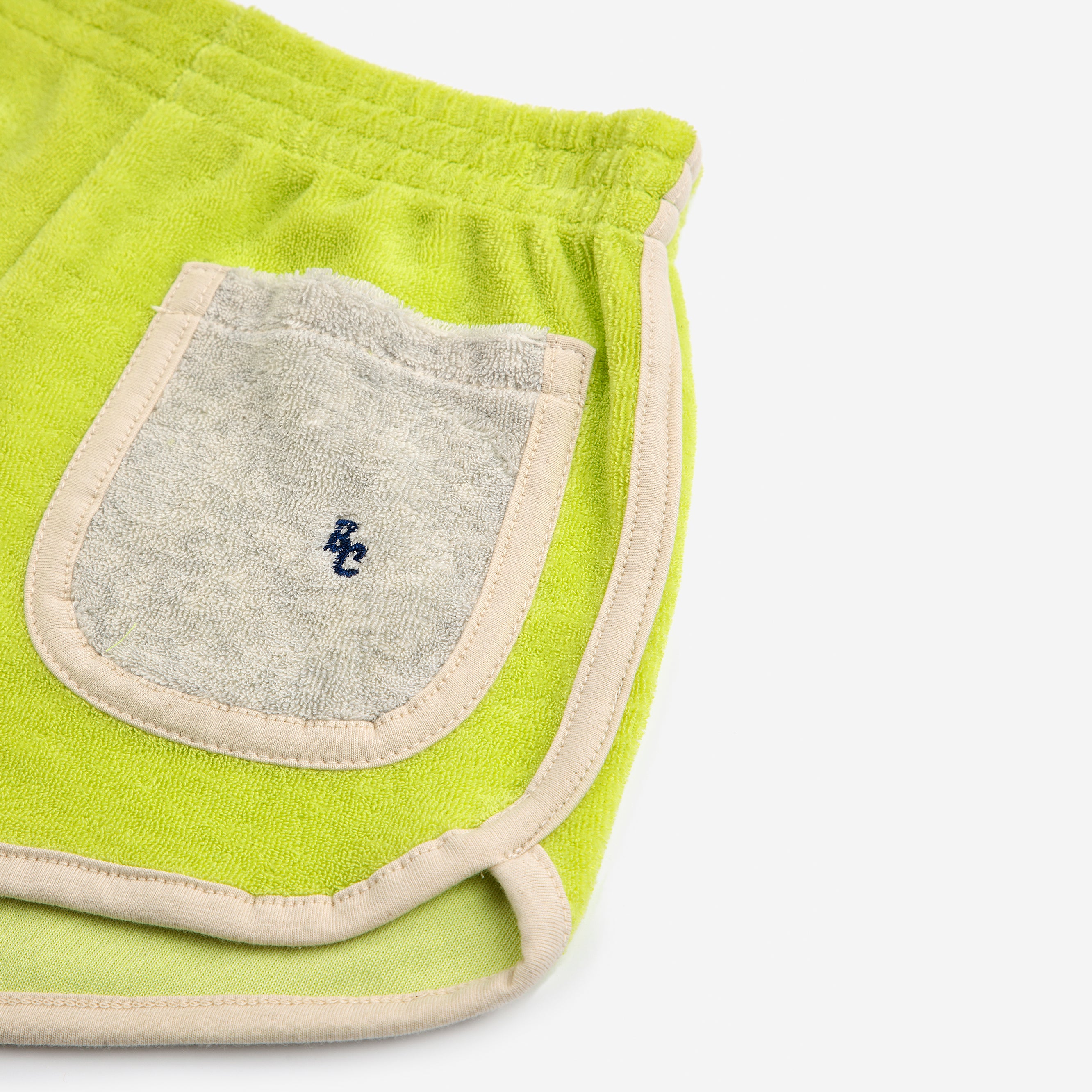 Boys & Girls Green Cotton Shorts