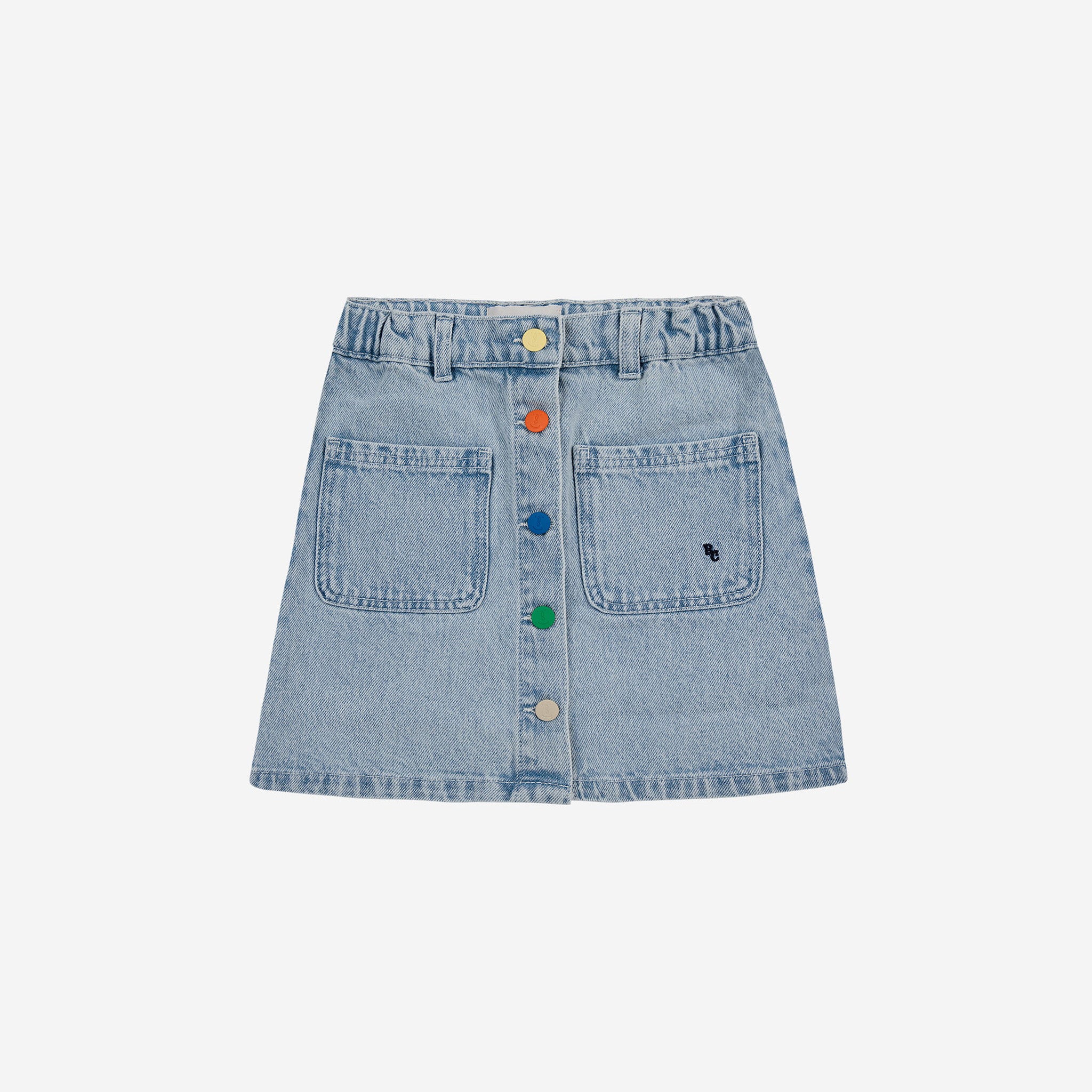 Girls Blue Denim Skirt