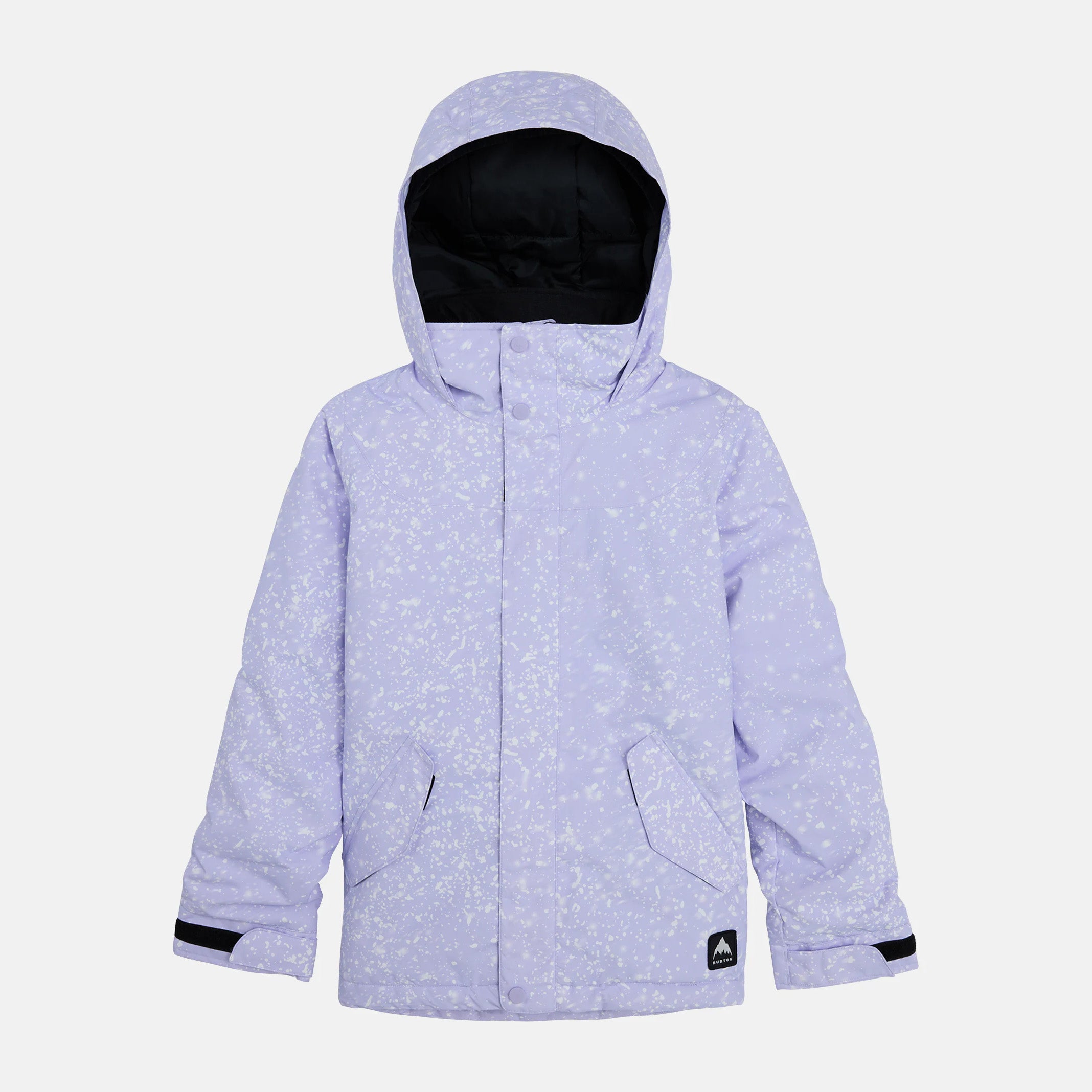 BURTON タイダイ柄 スノーボードジャケット XS Girls Purple Snow Jacket