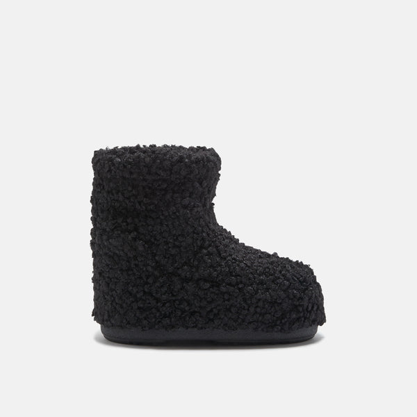 Girls Black "ICON LOW" Short Boots