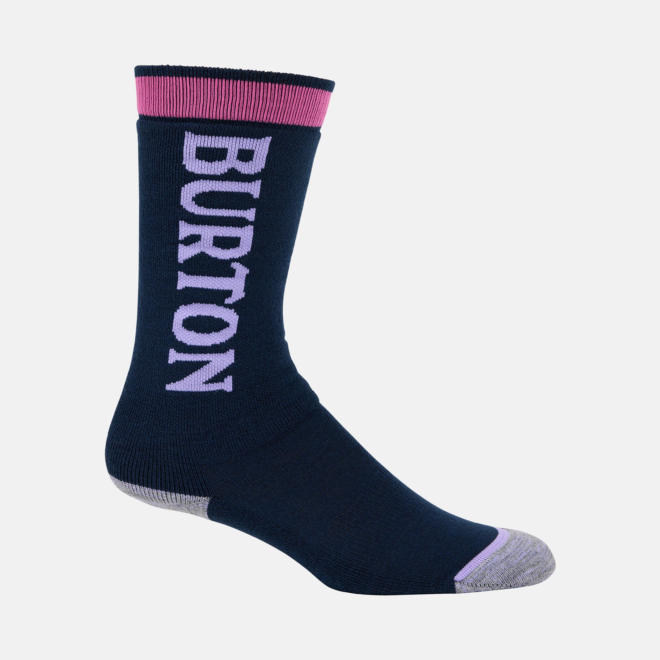 Boys & Girls Fuchsia Logo Snow Socks(2 Pack)