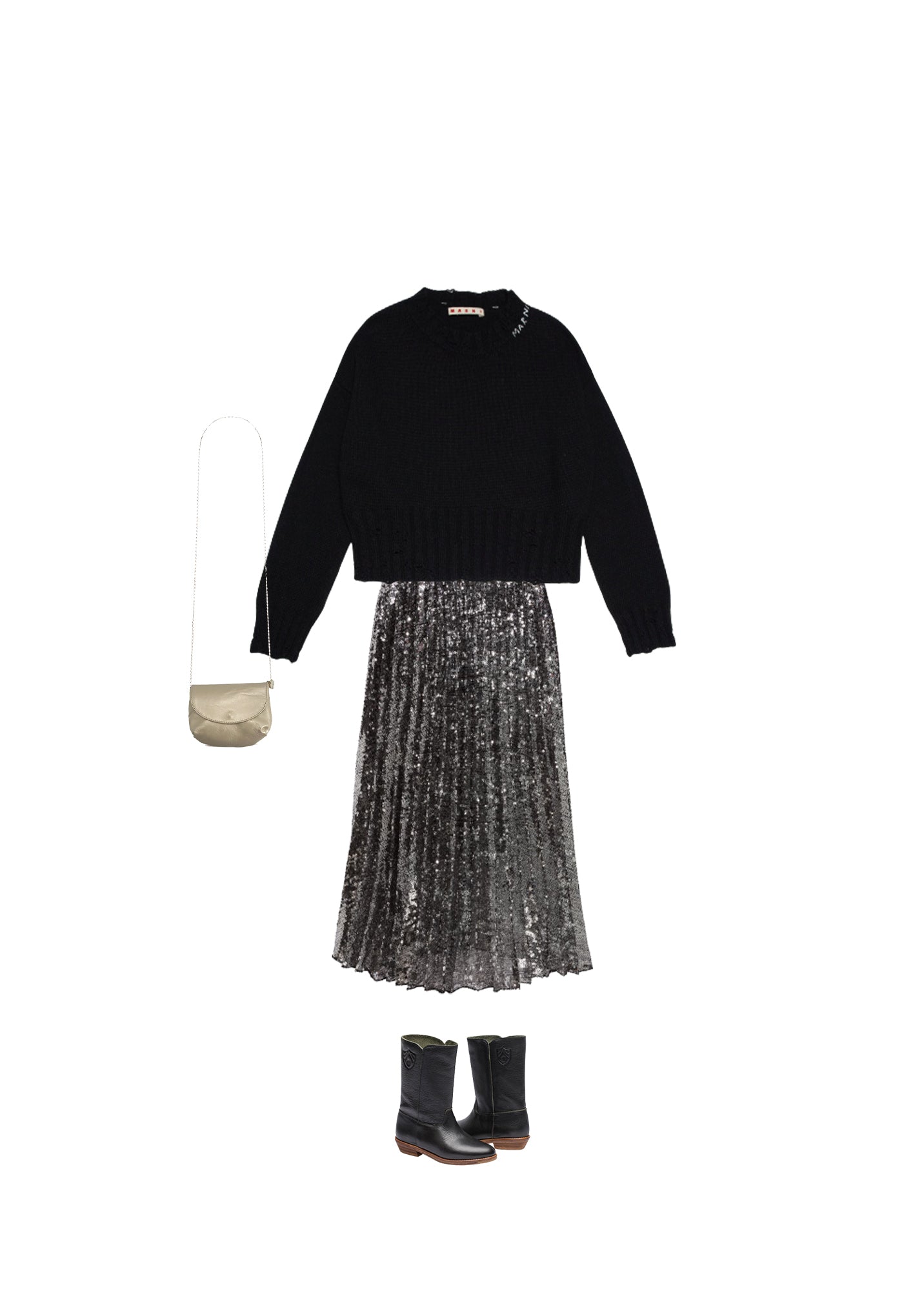 Girls Black Sweater