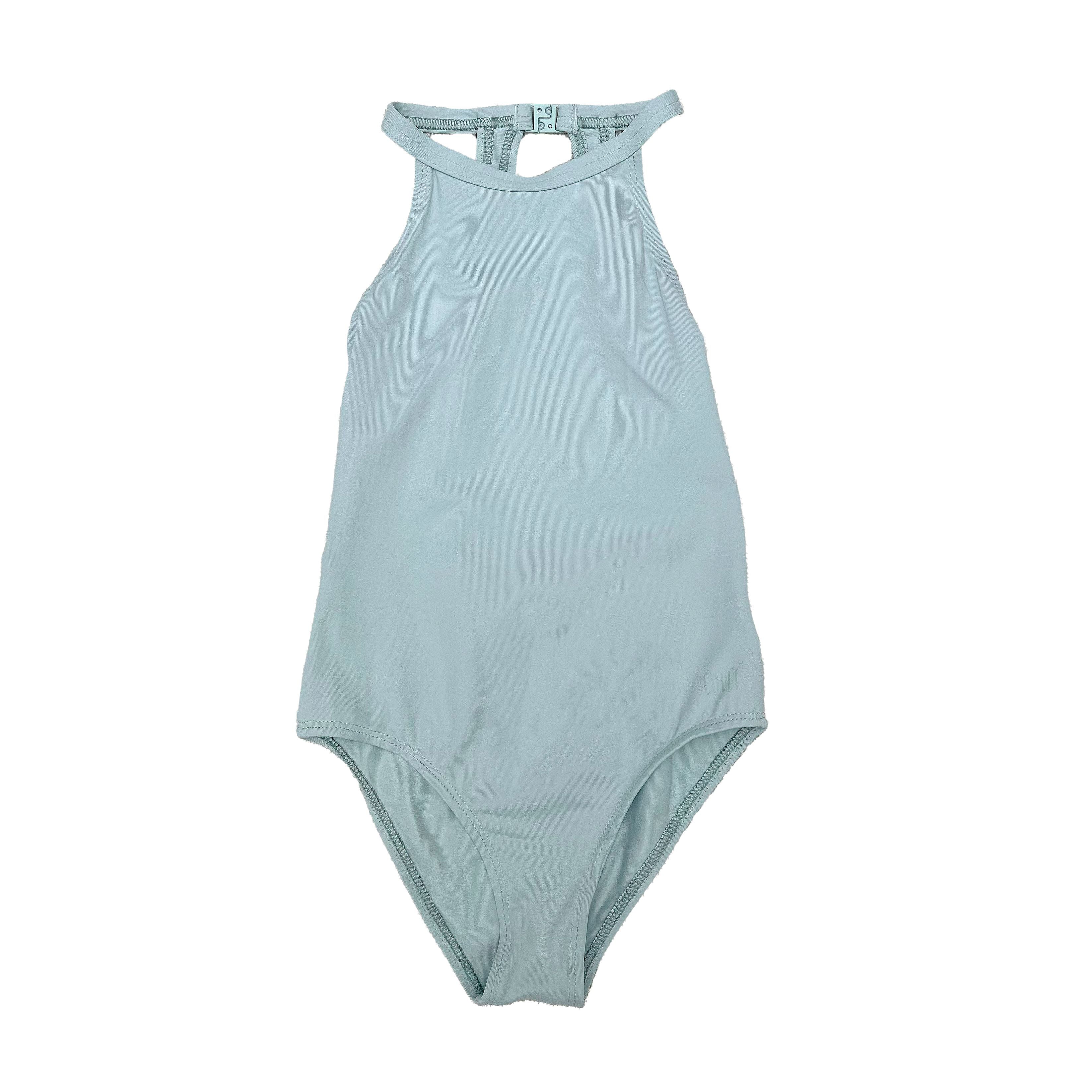 Girls Light Blue "Ivana" Ballet Onesies(LUB231/SURF SPRAY)