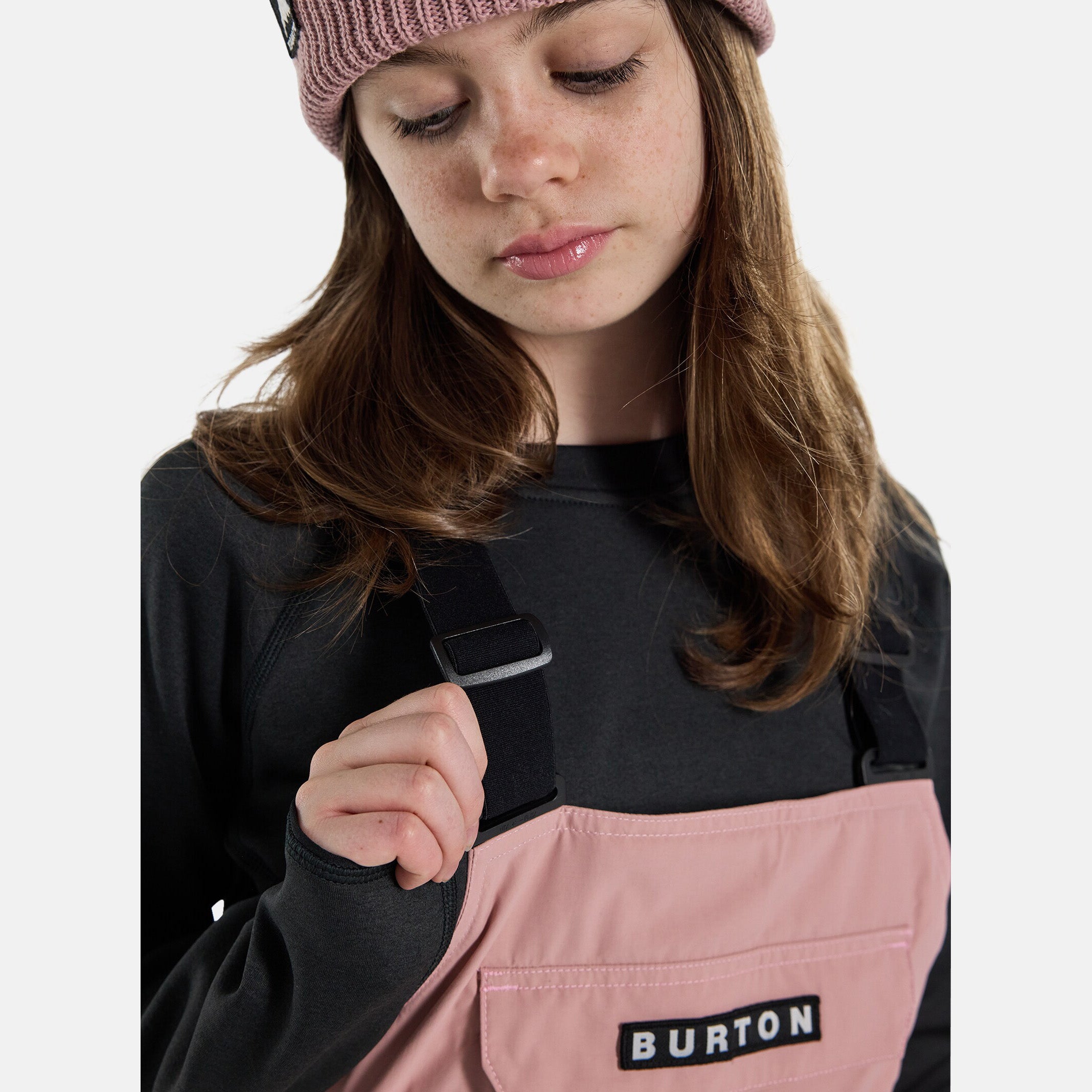 Girls Pink Snow Trousers
