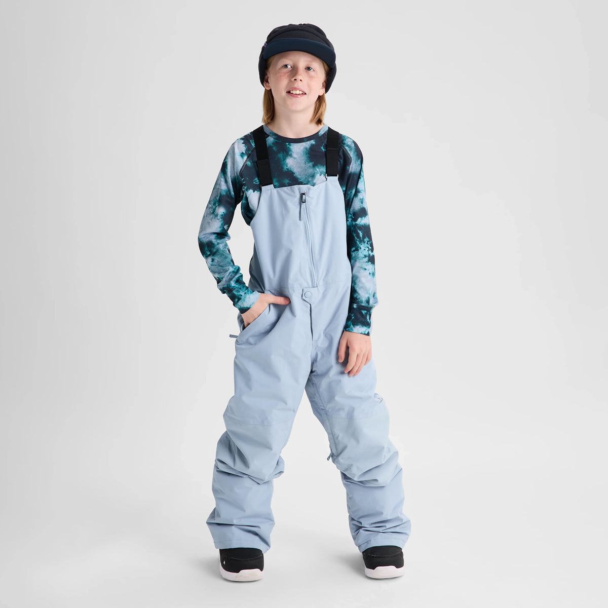 Boys & Girls Light Blue Skylar 2L Bib Trousers