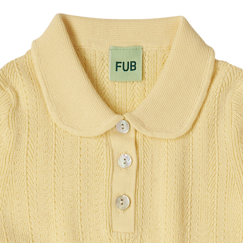 Girls Yellow Cotton Dress