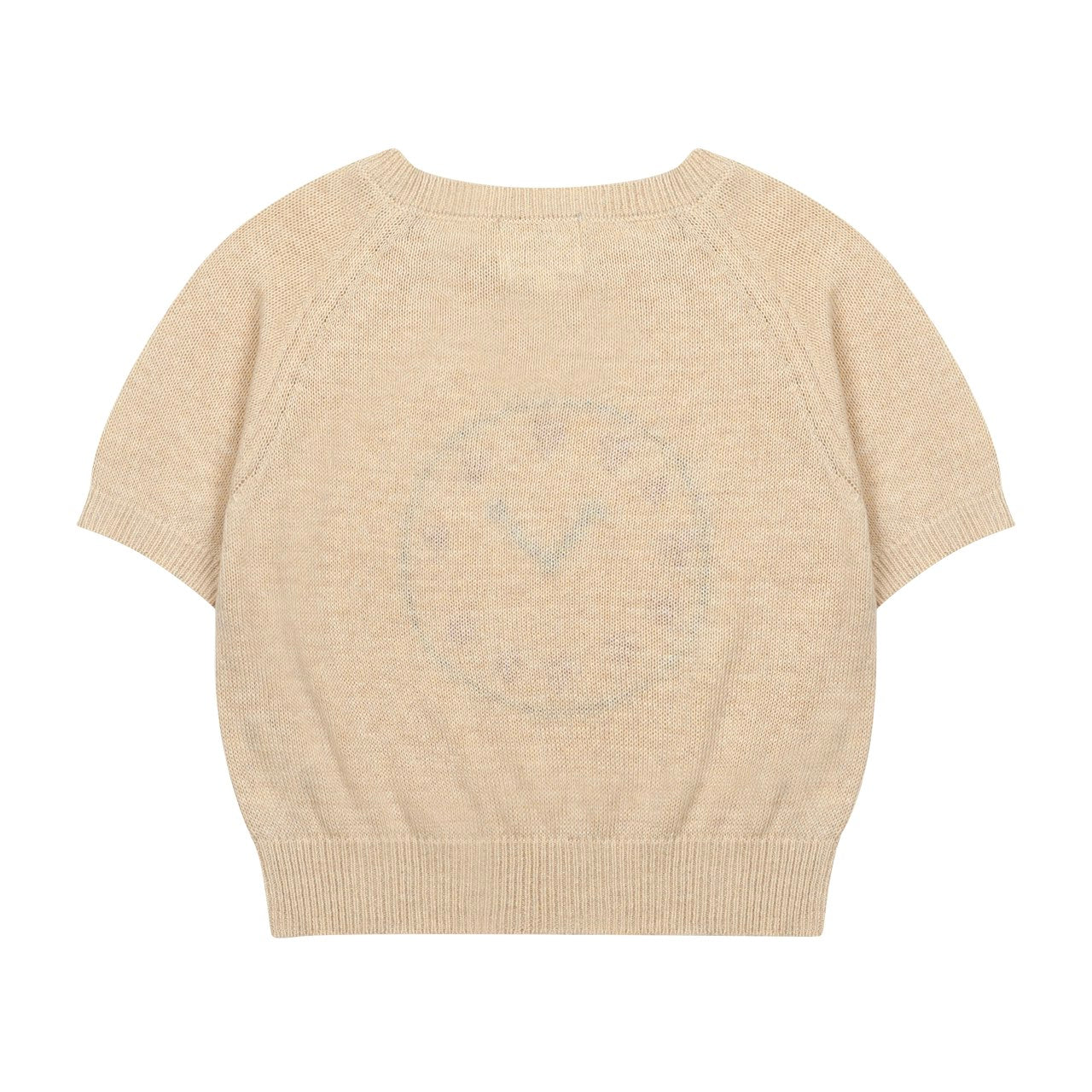 Boys & Girls Beige Knit T-Shirt