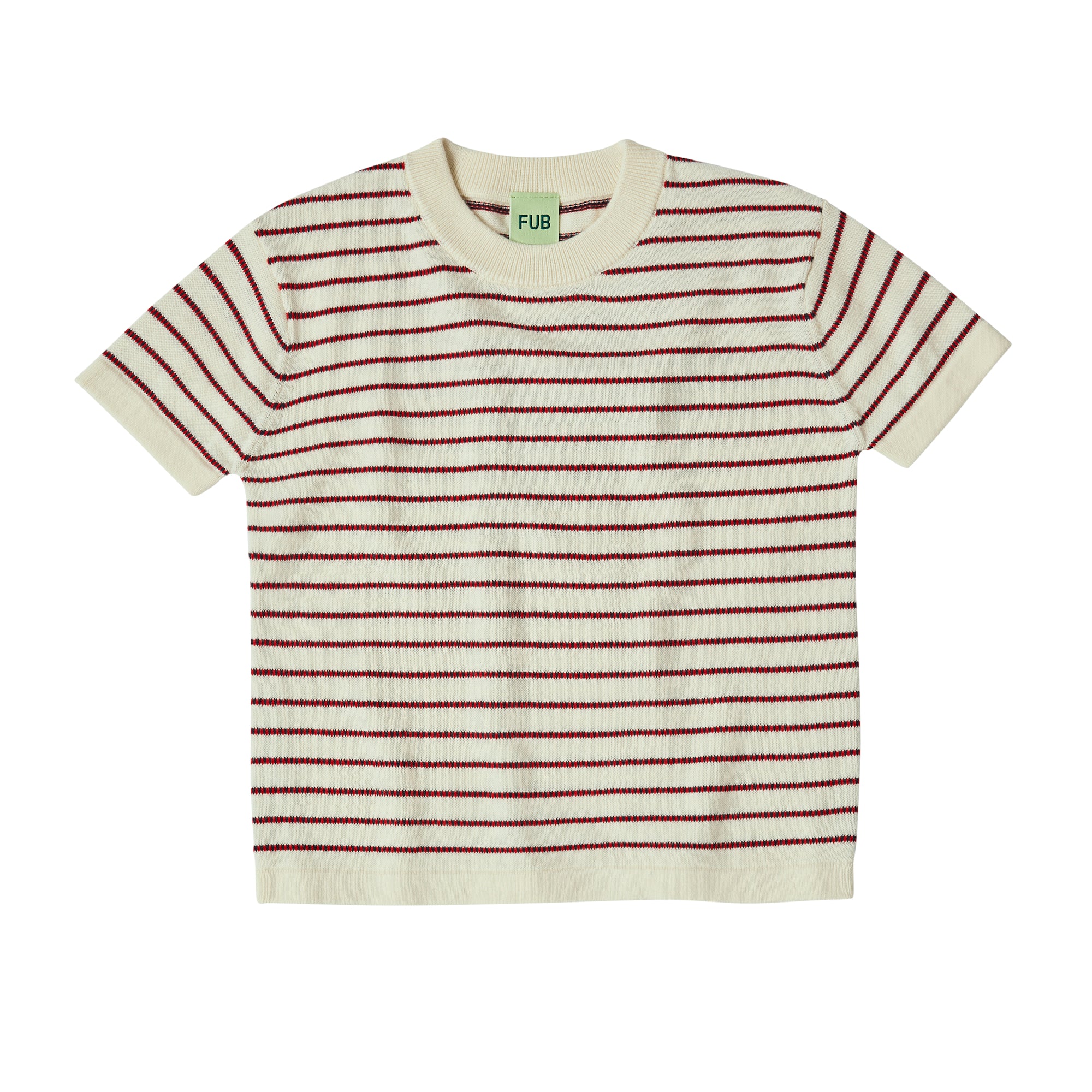 Boys & Girls Red Stripes Cotton T-Shirt