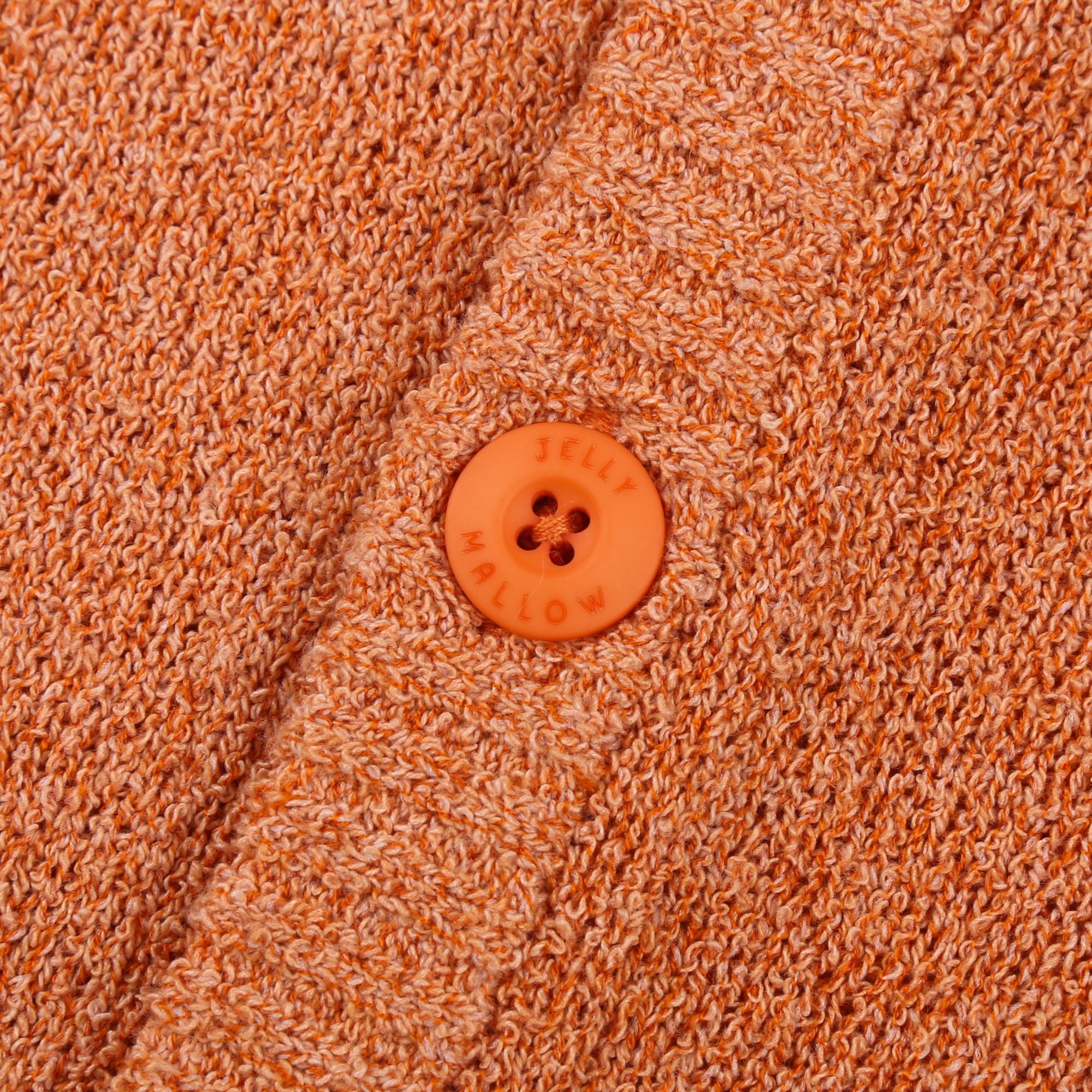 Boys & Girls Orange Knit Cardigan