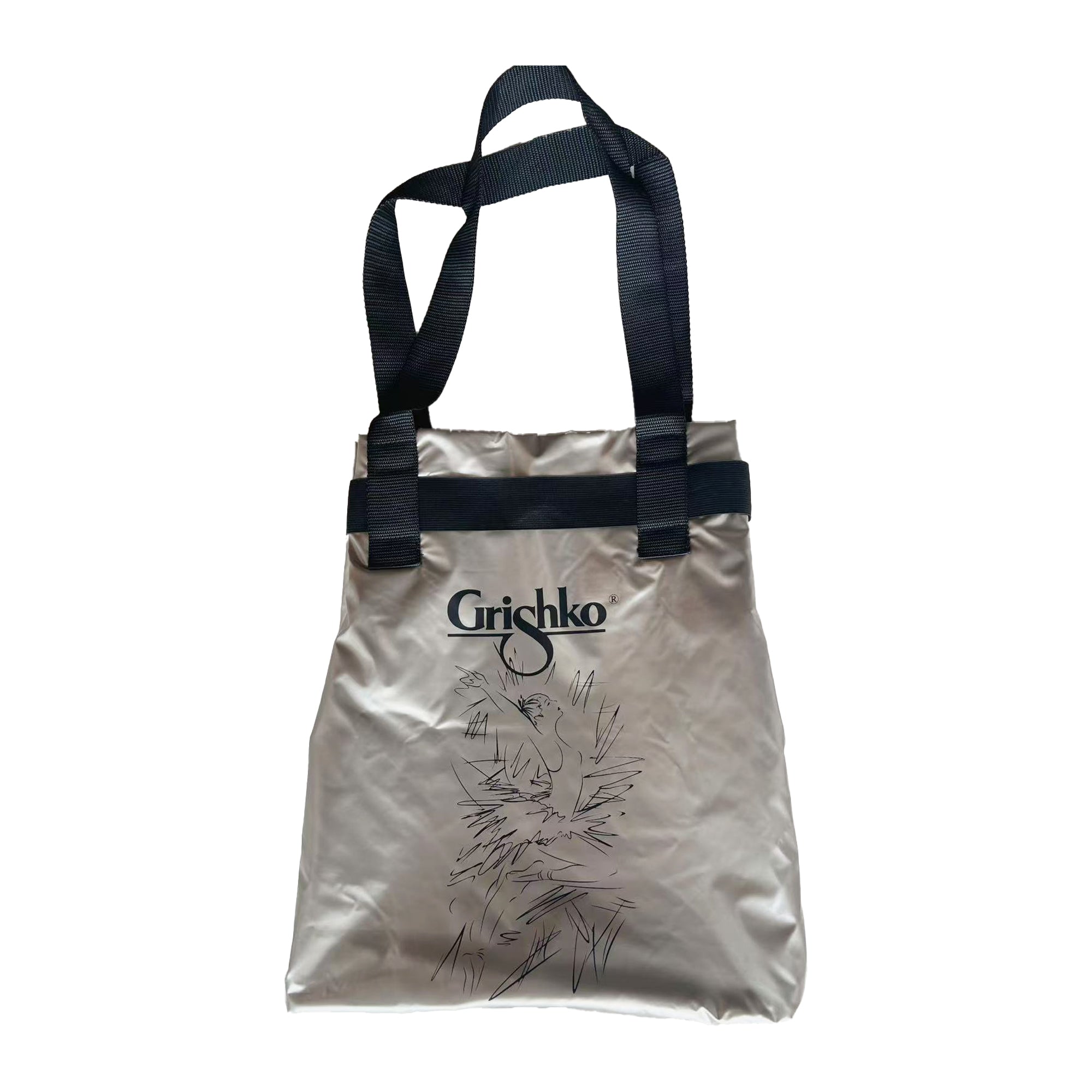 Girls Pale Gold Ballet Handbag(30x23x8cm 0230/pale gold)