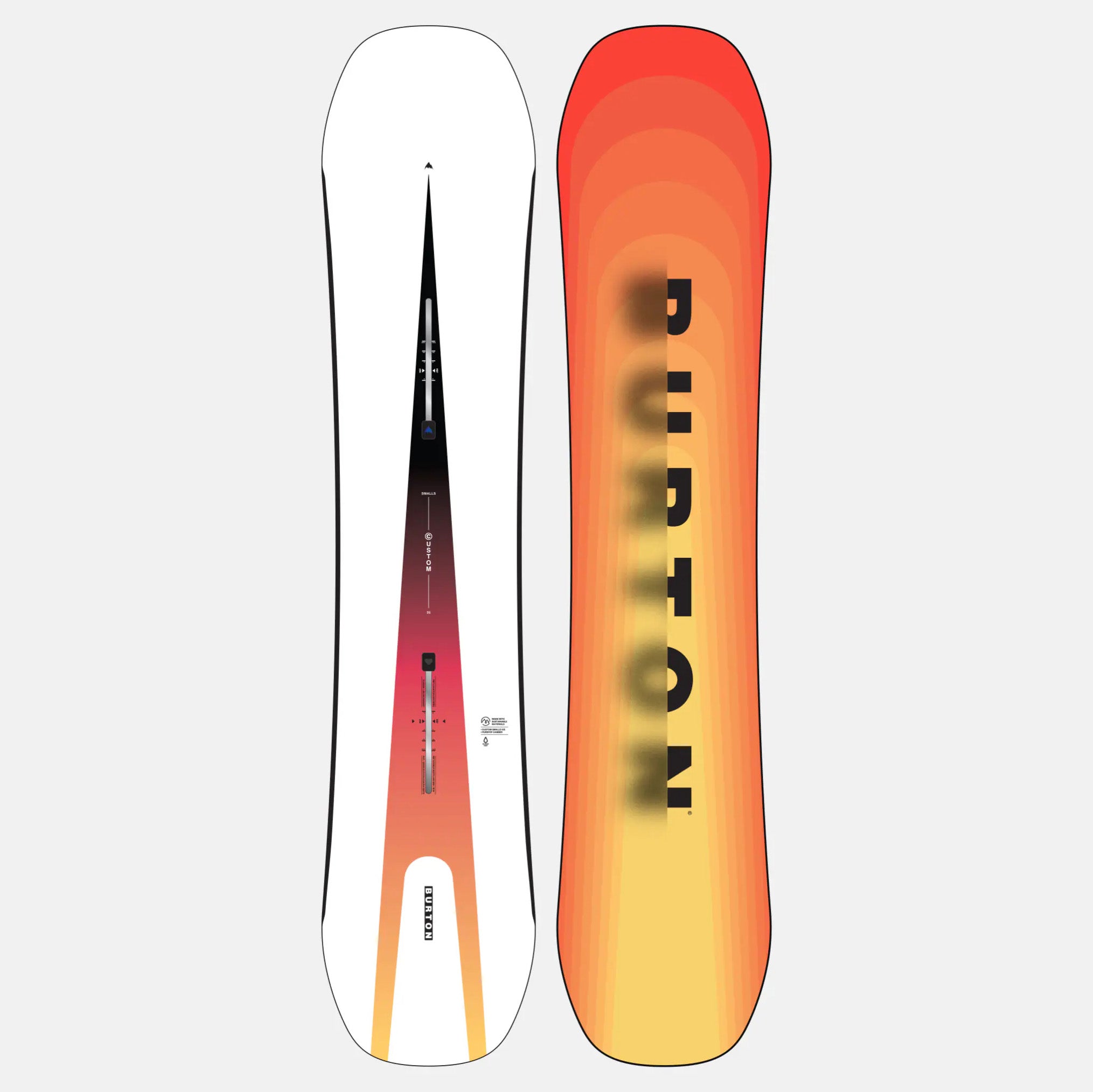 Boys & Girls Orange Logo Snowboard