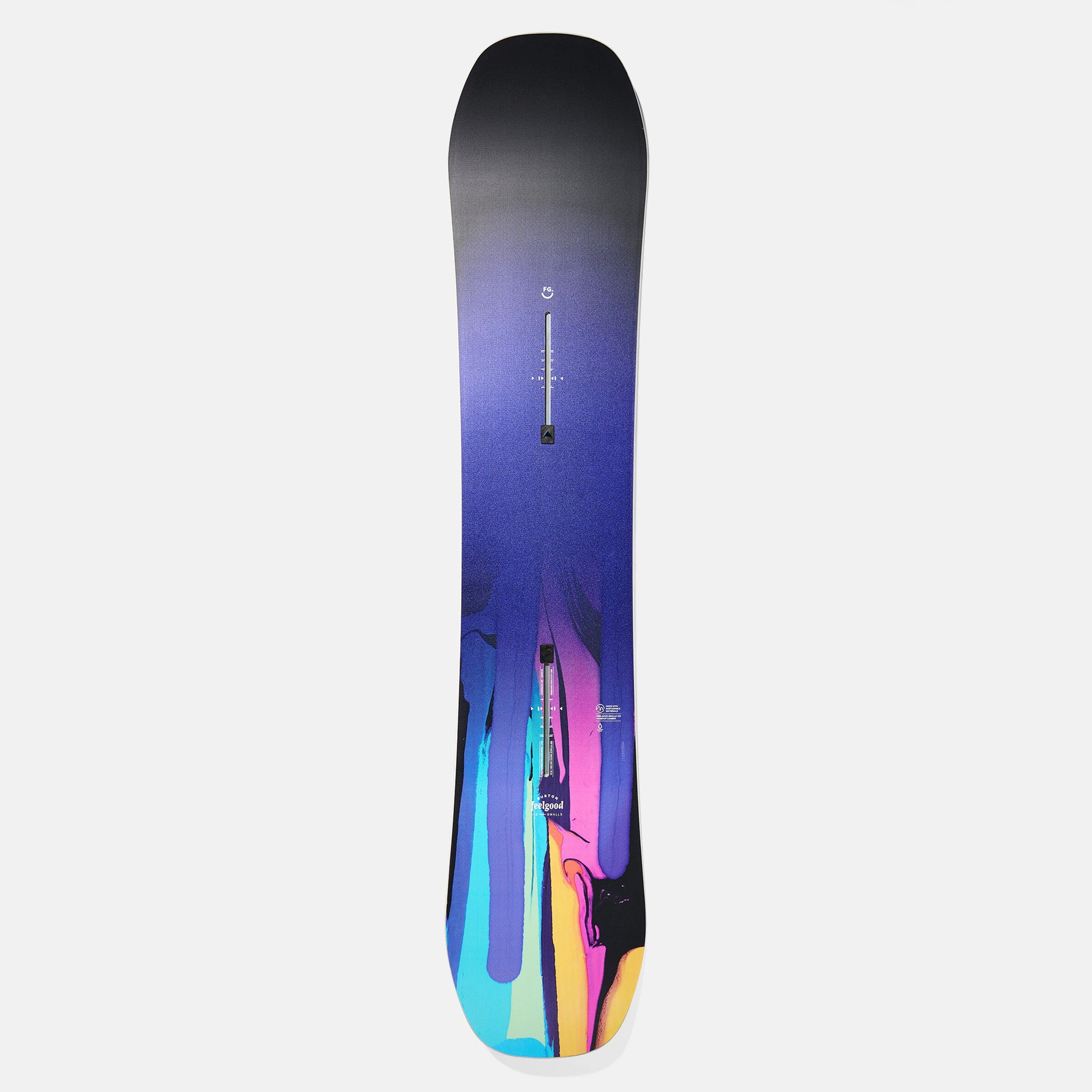 Boys & Girls White Logo Snowboard