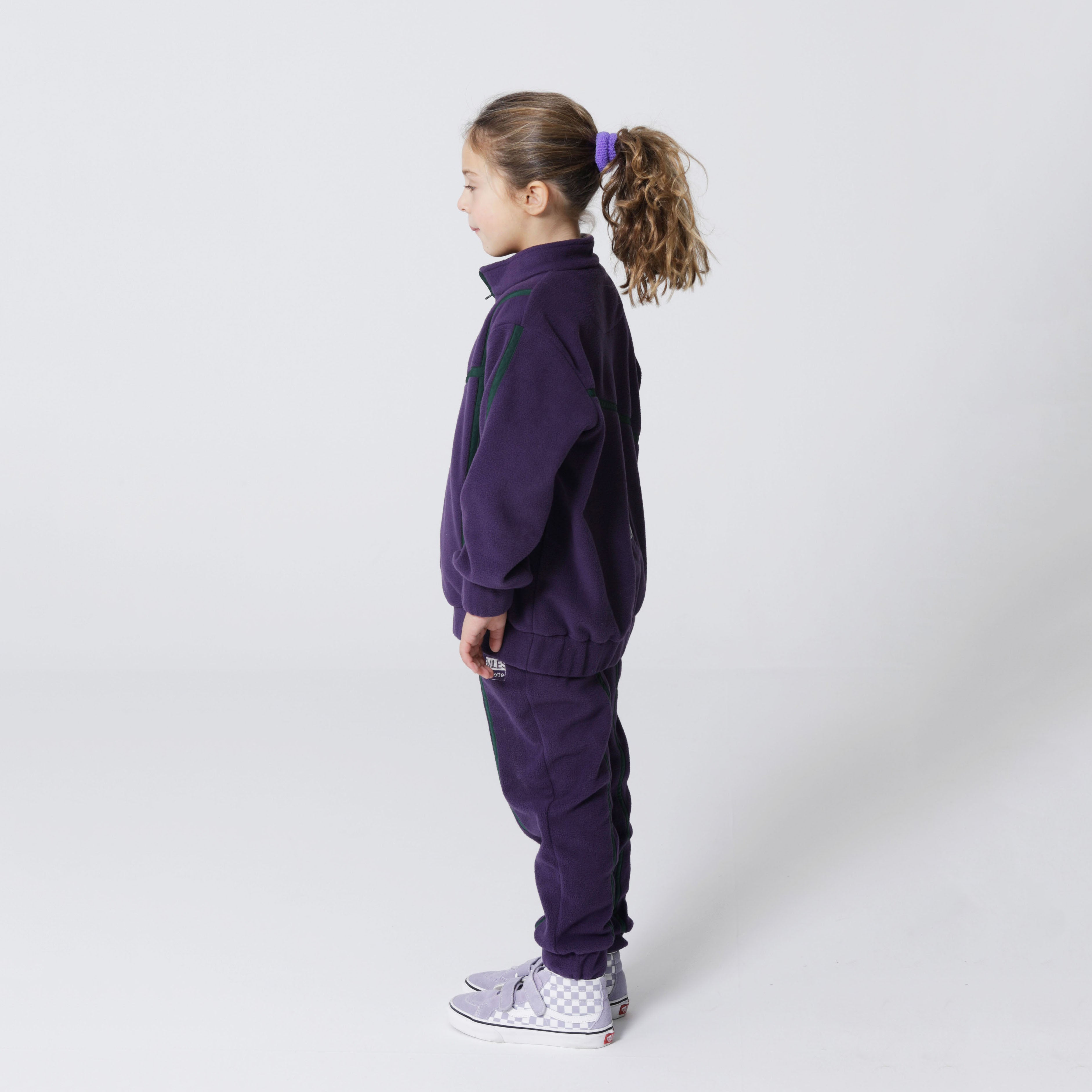 Boys & Girls Dark Purple Sweatshirt