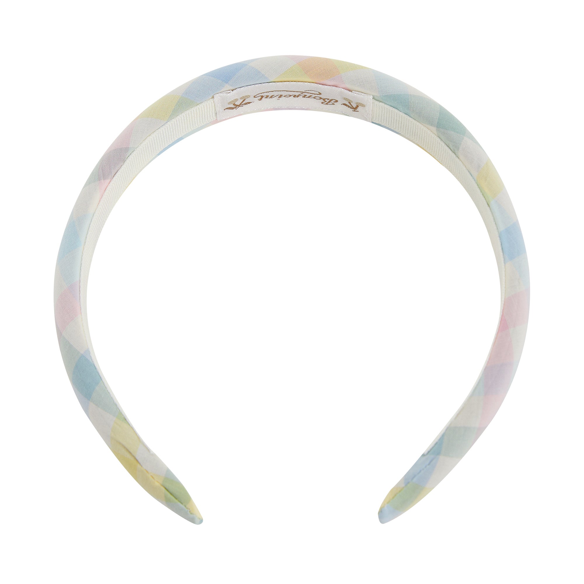 Girls Multicolor Check Headband
