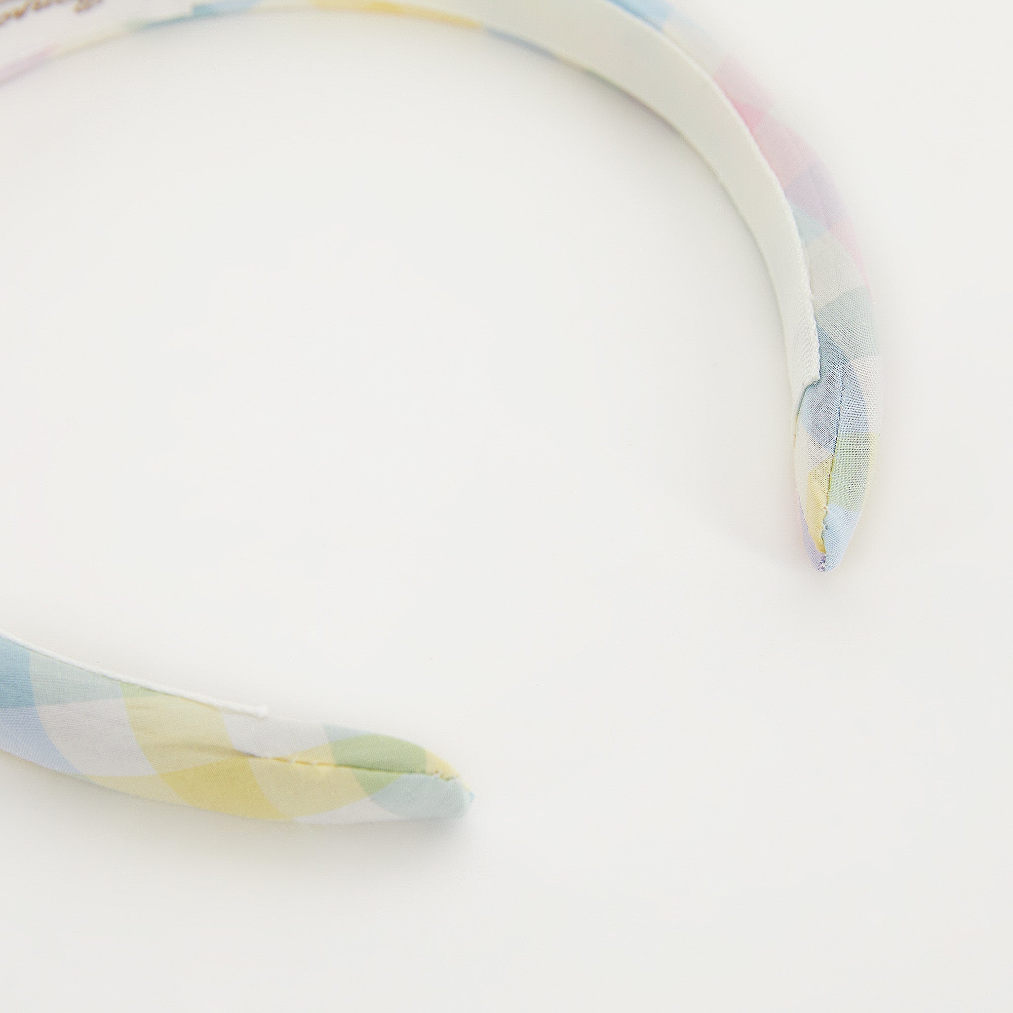 Girls Multicolor Check Headband