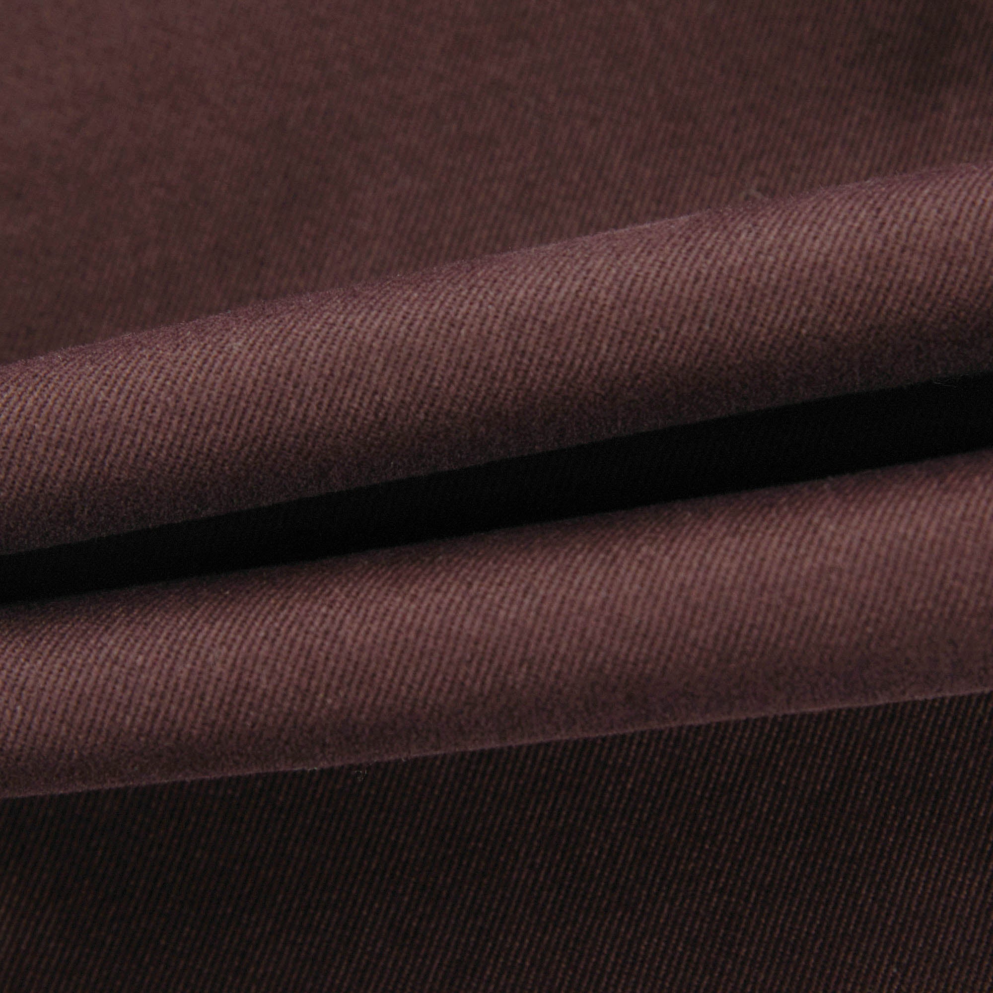 Girls Wine Red Cotton Trousers