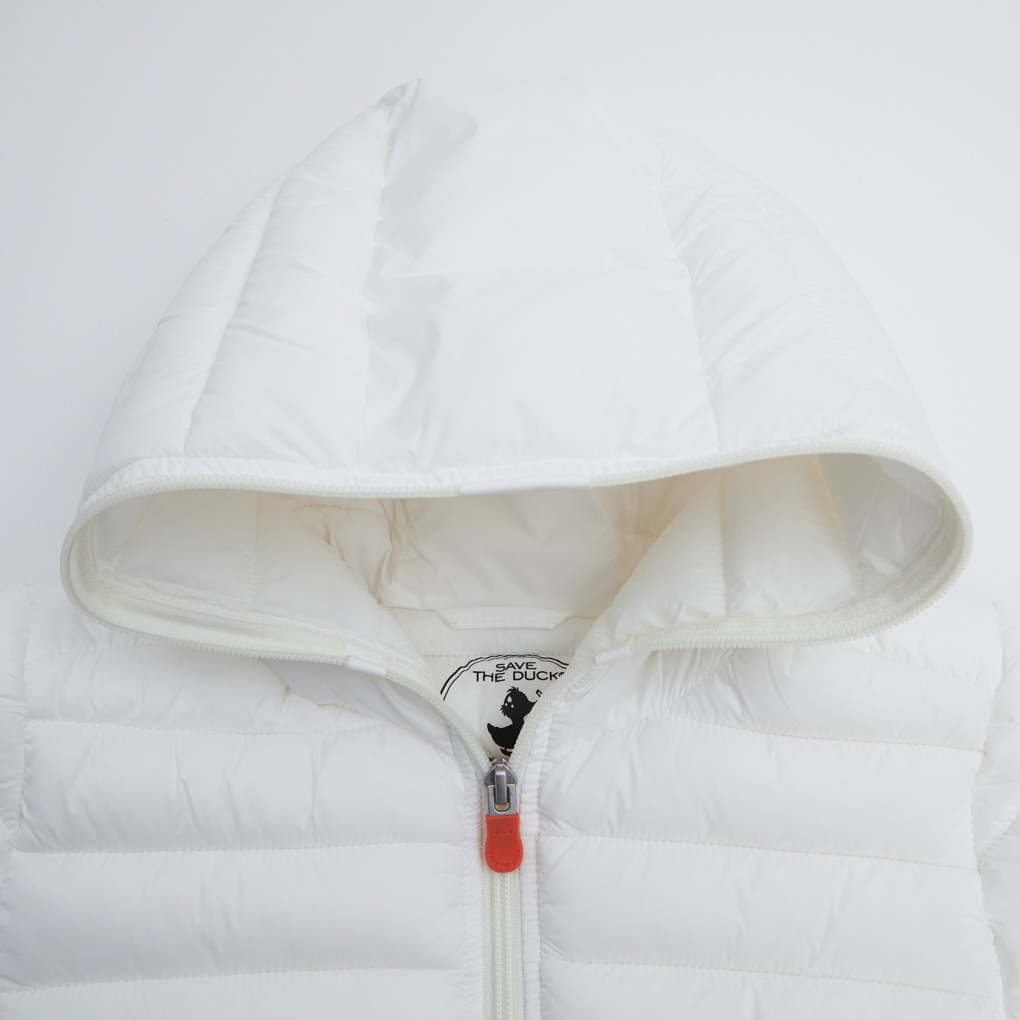 Boys & Girls White Padded Jacket