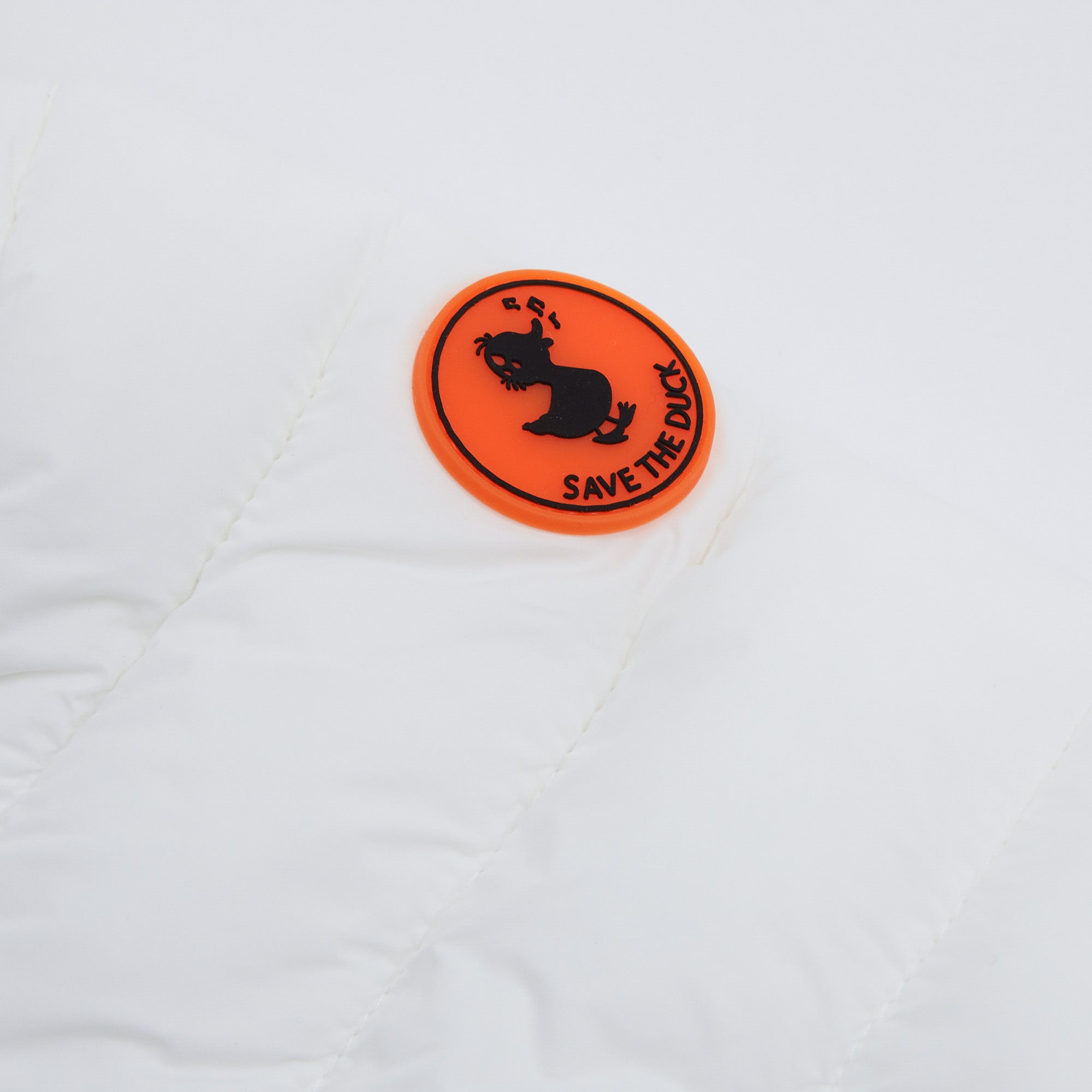 Boys & Girls White Padded Jacket