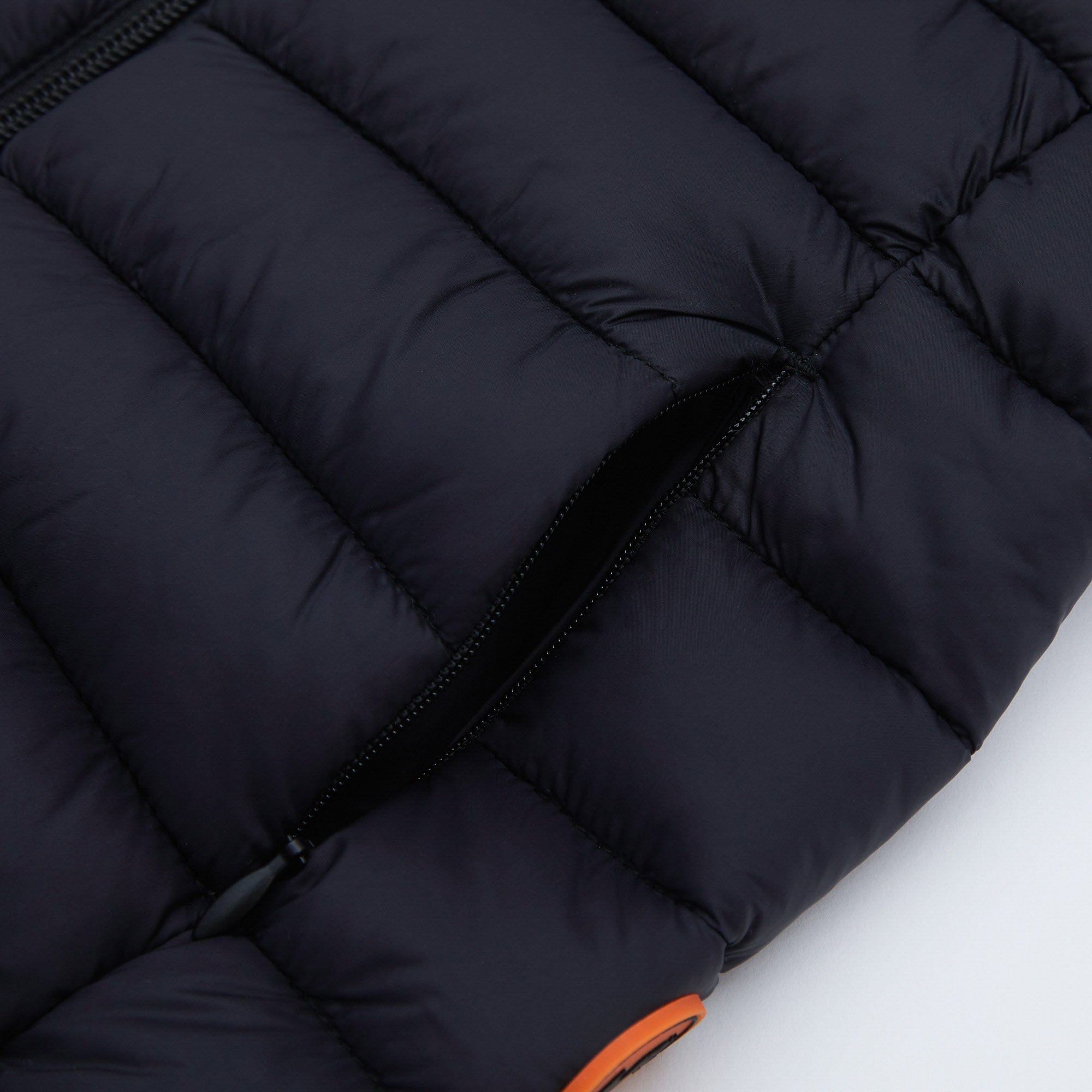Boys & Girls Black Padded Gilet