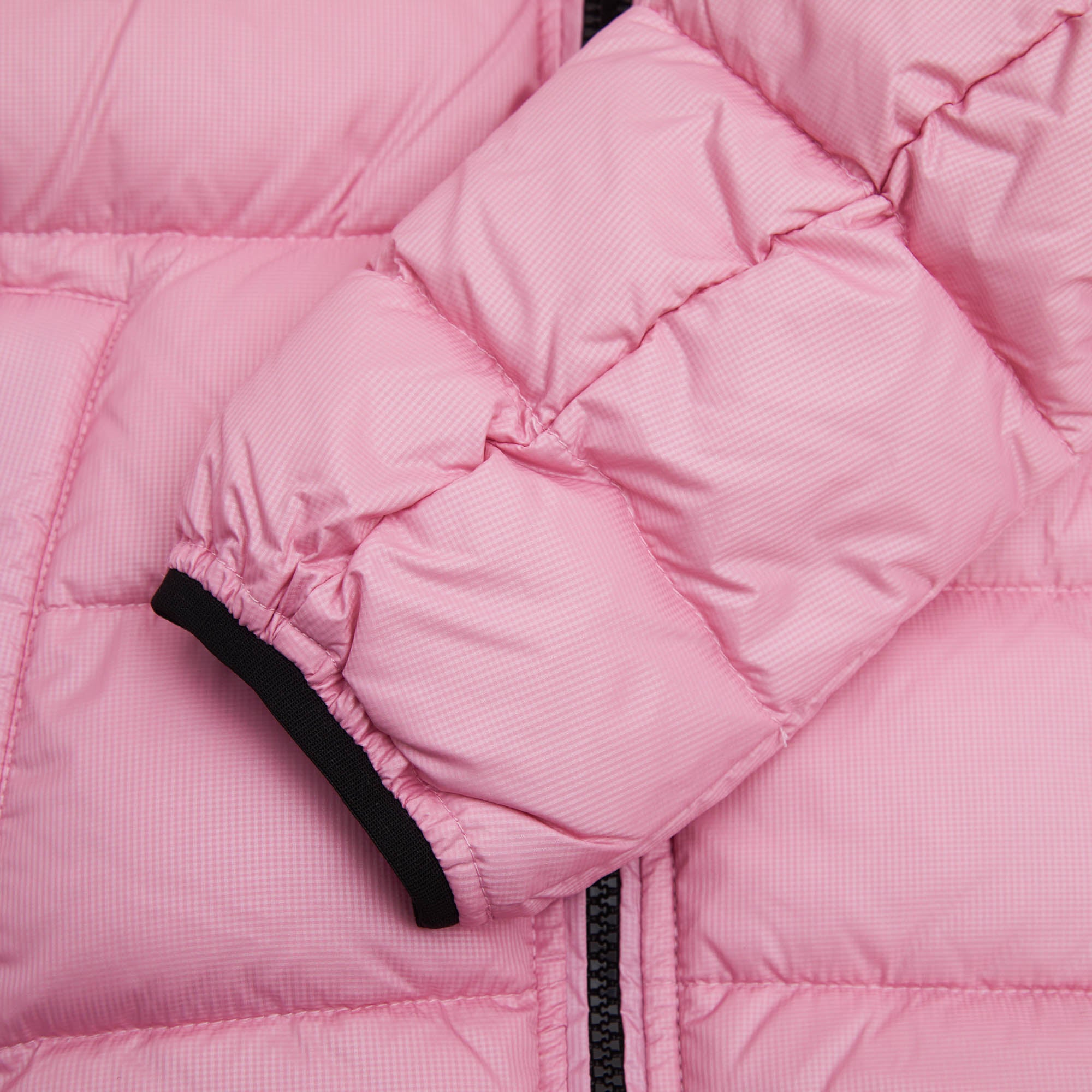 Girls Pink Padded Down Jacket