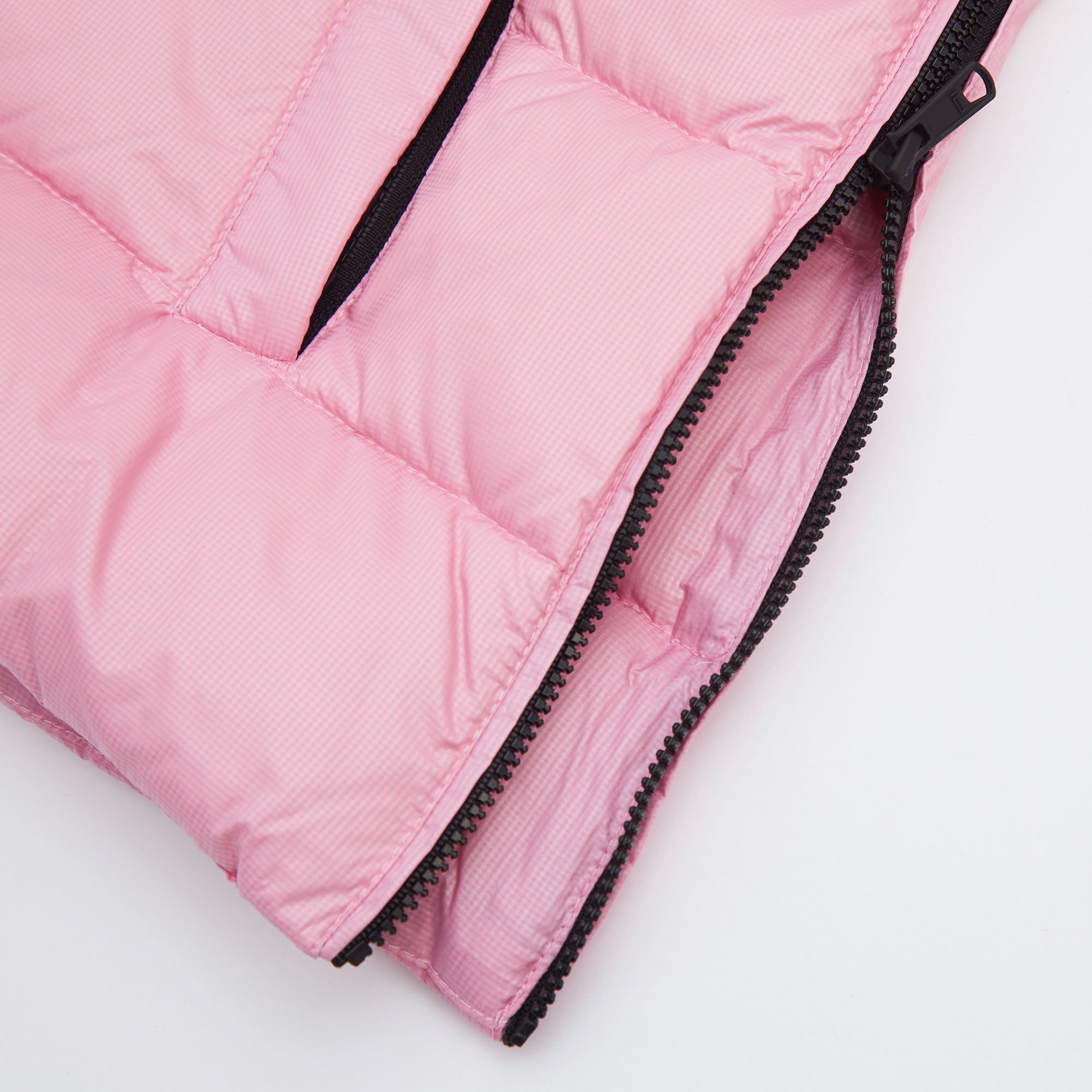 Girls Pink Padded Down Jacket