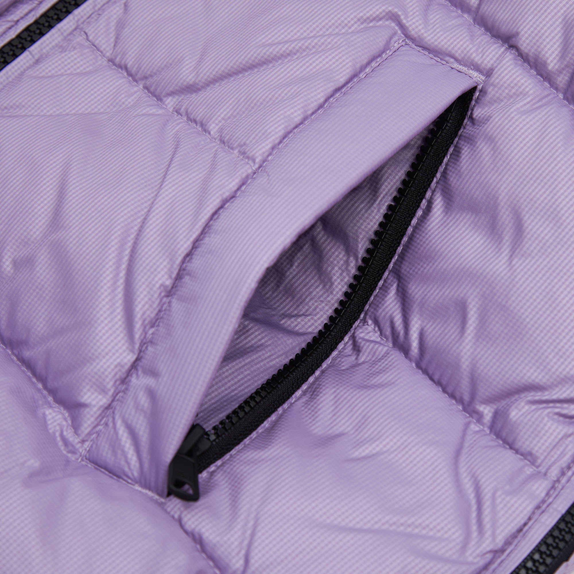 Girls Purple Padded Down Jacket
