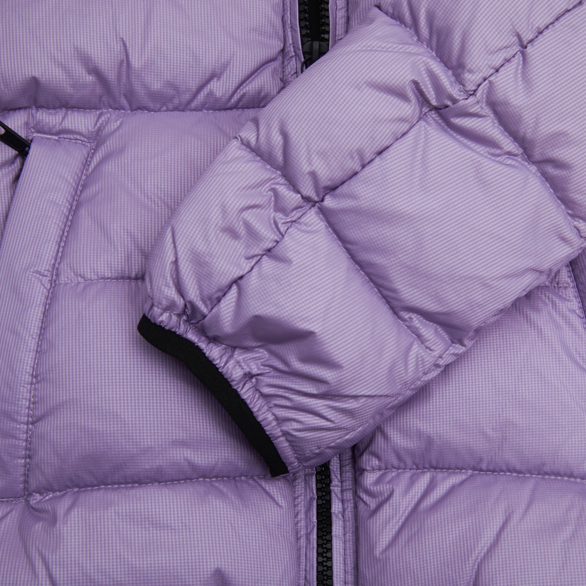 Girls Purple Padded Down Jacket