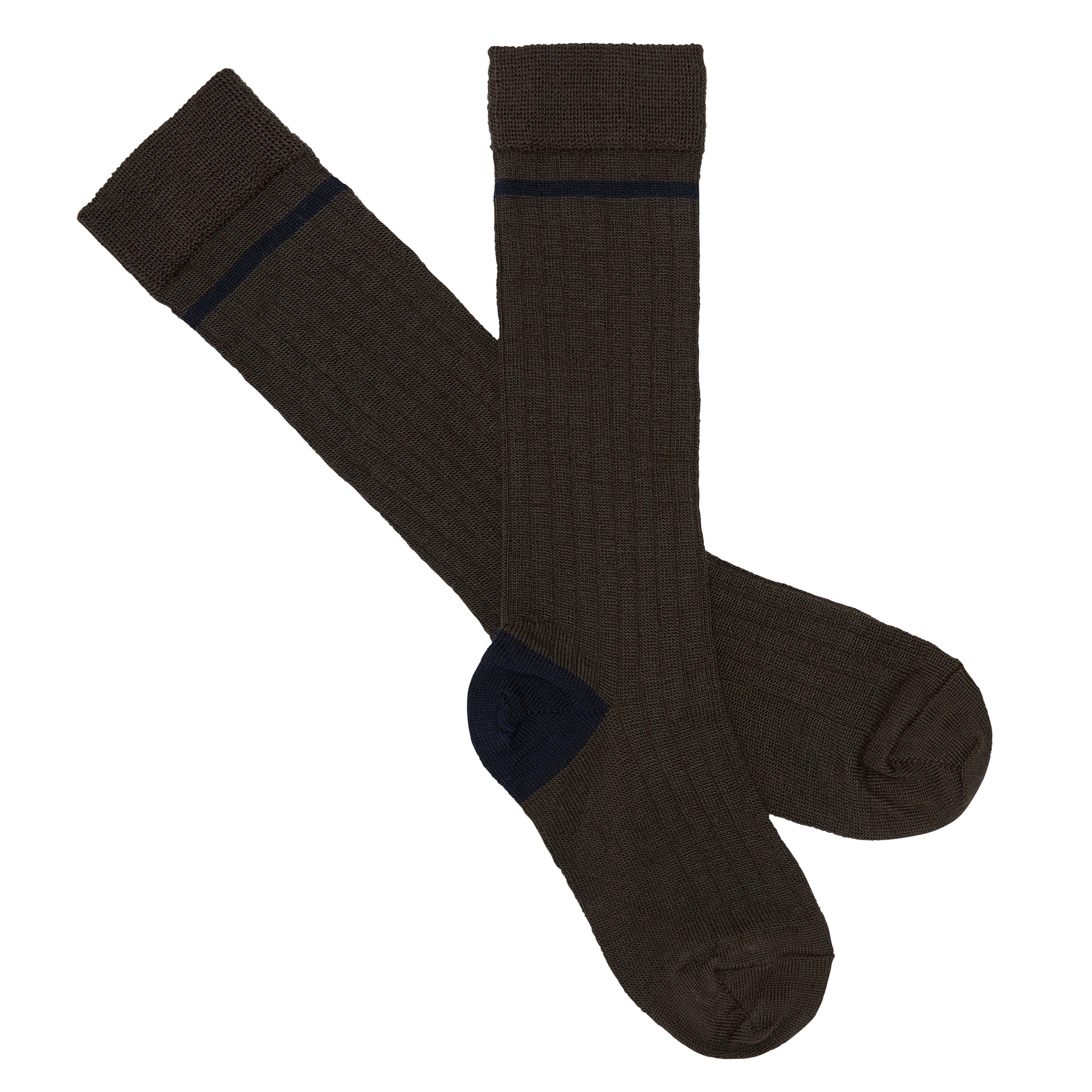 Boys & Girls Chocolate Wool Socks