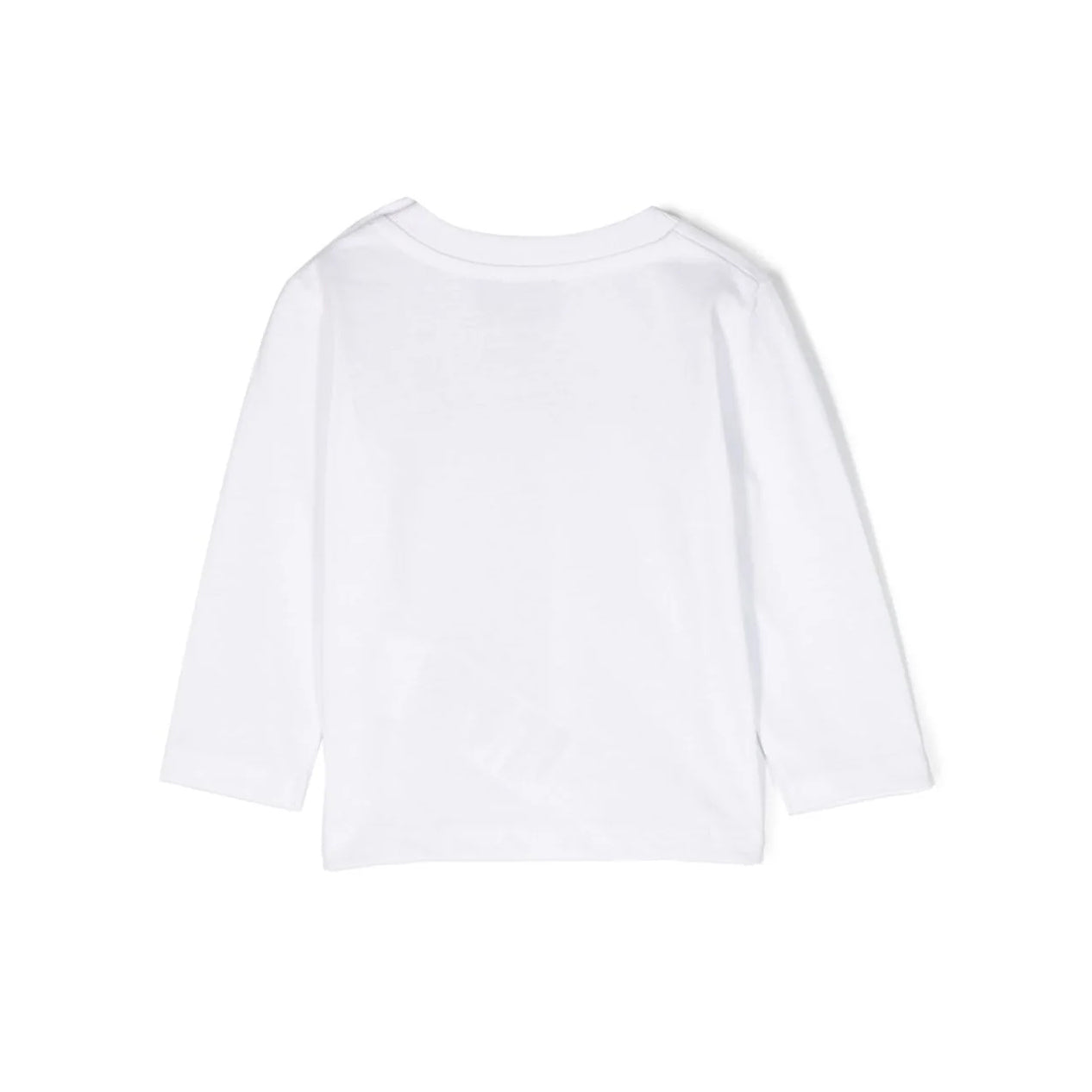 Baby Boys & Girls White Logo Cotton T-Shirt