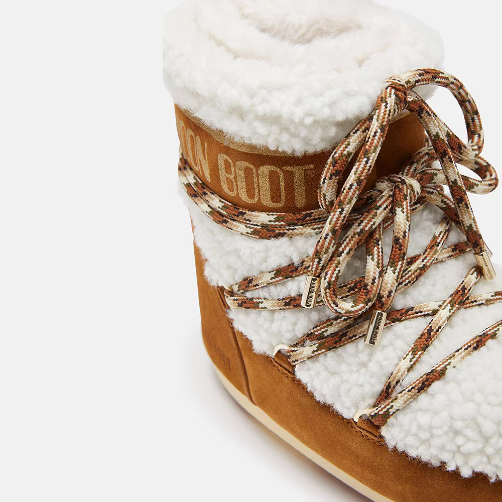 Women Brown "ICON LOW" Boots