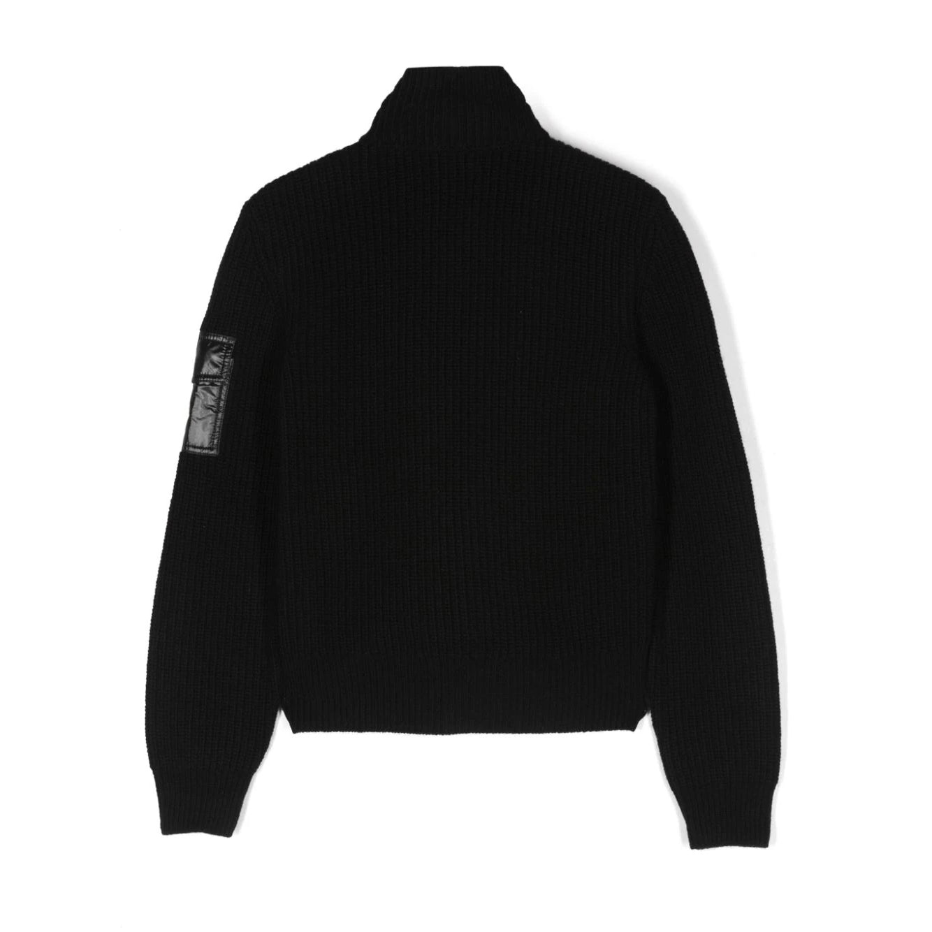 Girls Black Zip-Up Jacket