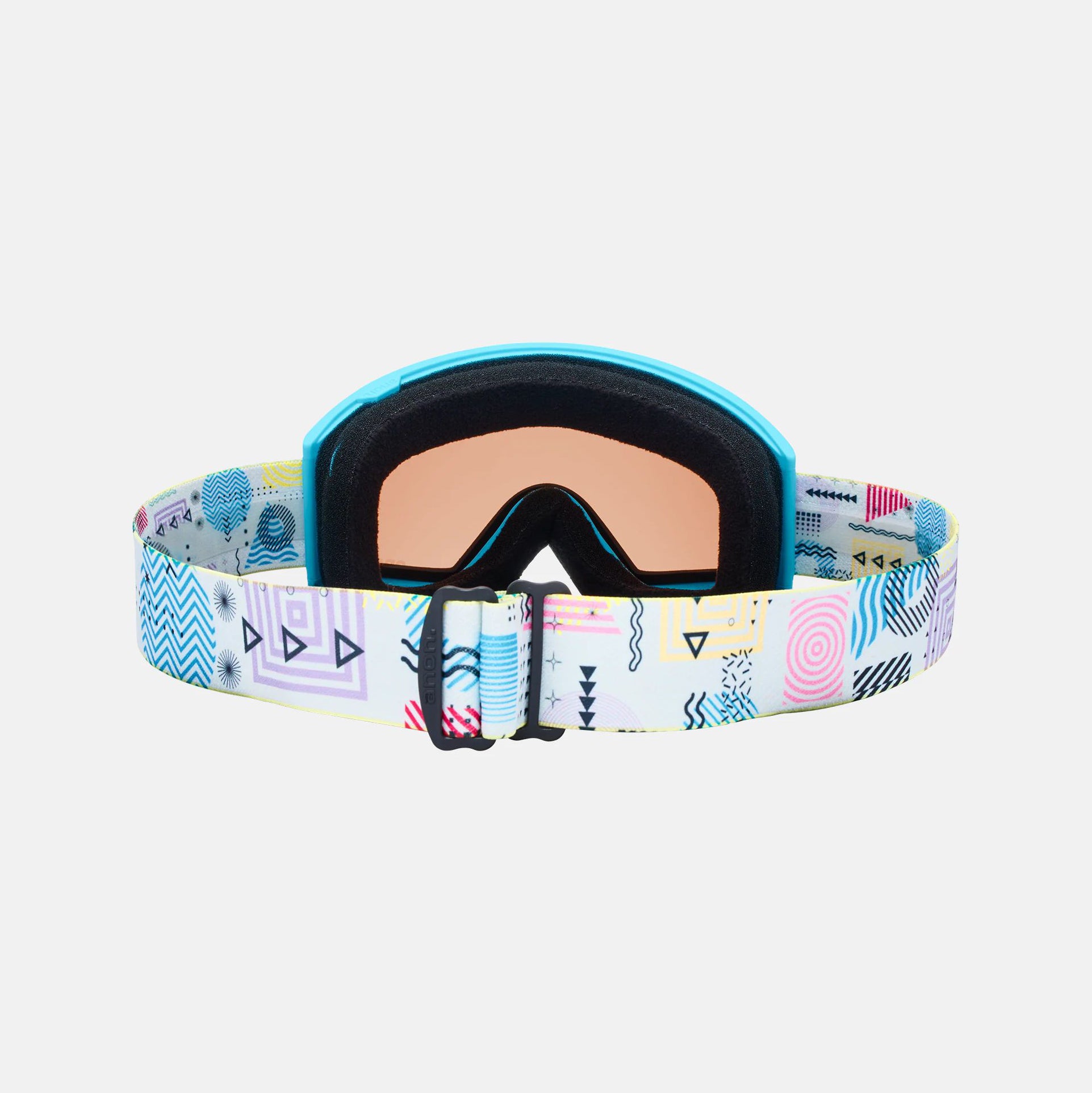 Boys & Girls Light Blue "Anon Tracker 2.0" Ski Goggles & Face Mask Set