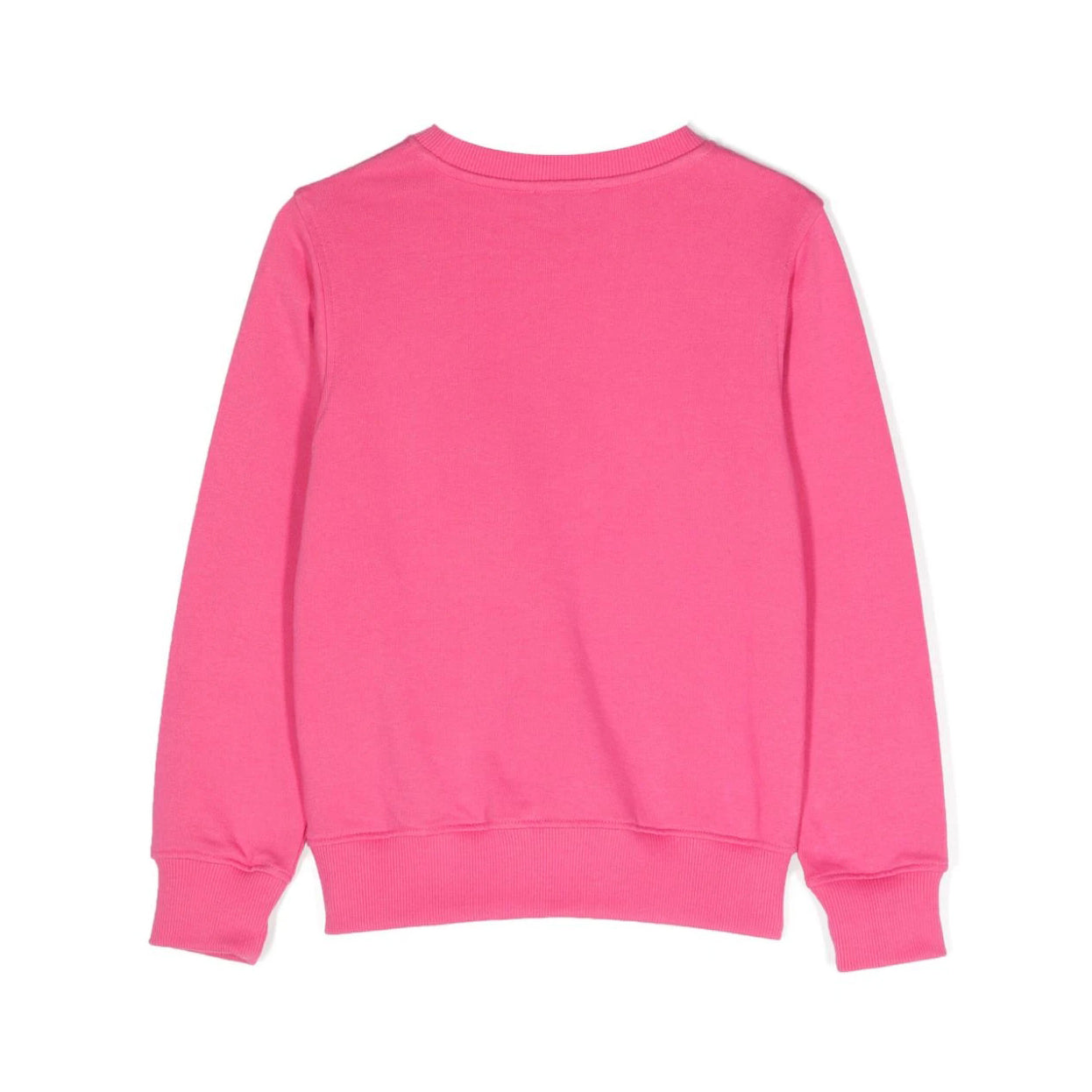 Boys & Girls Pink Logo Cotton Sweatshirt