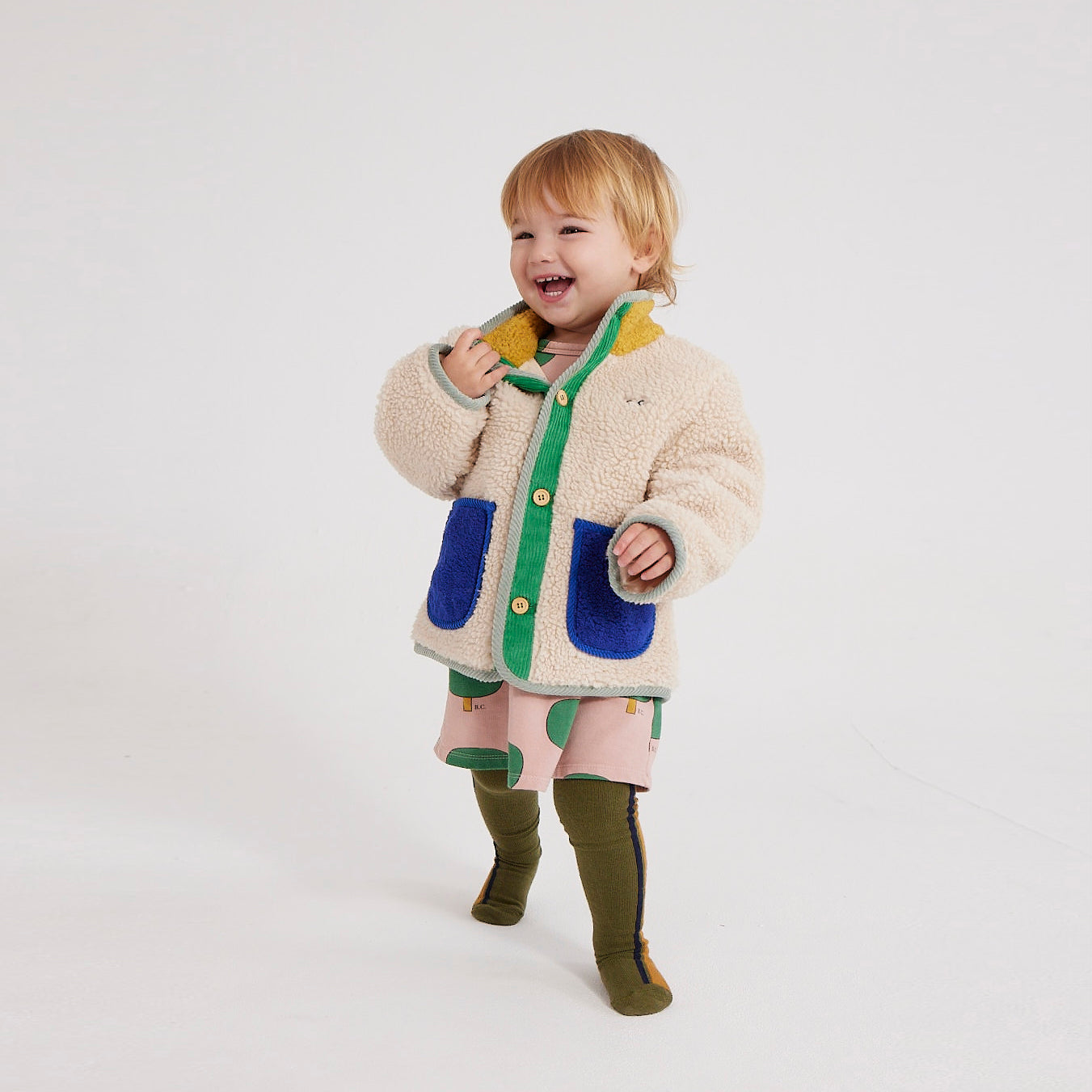 Baby Boys & Girls Beige Jacket