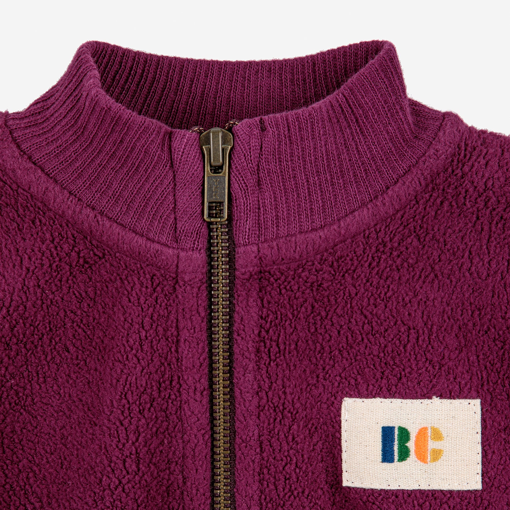 Girls Purple Cotton Sweatshirt