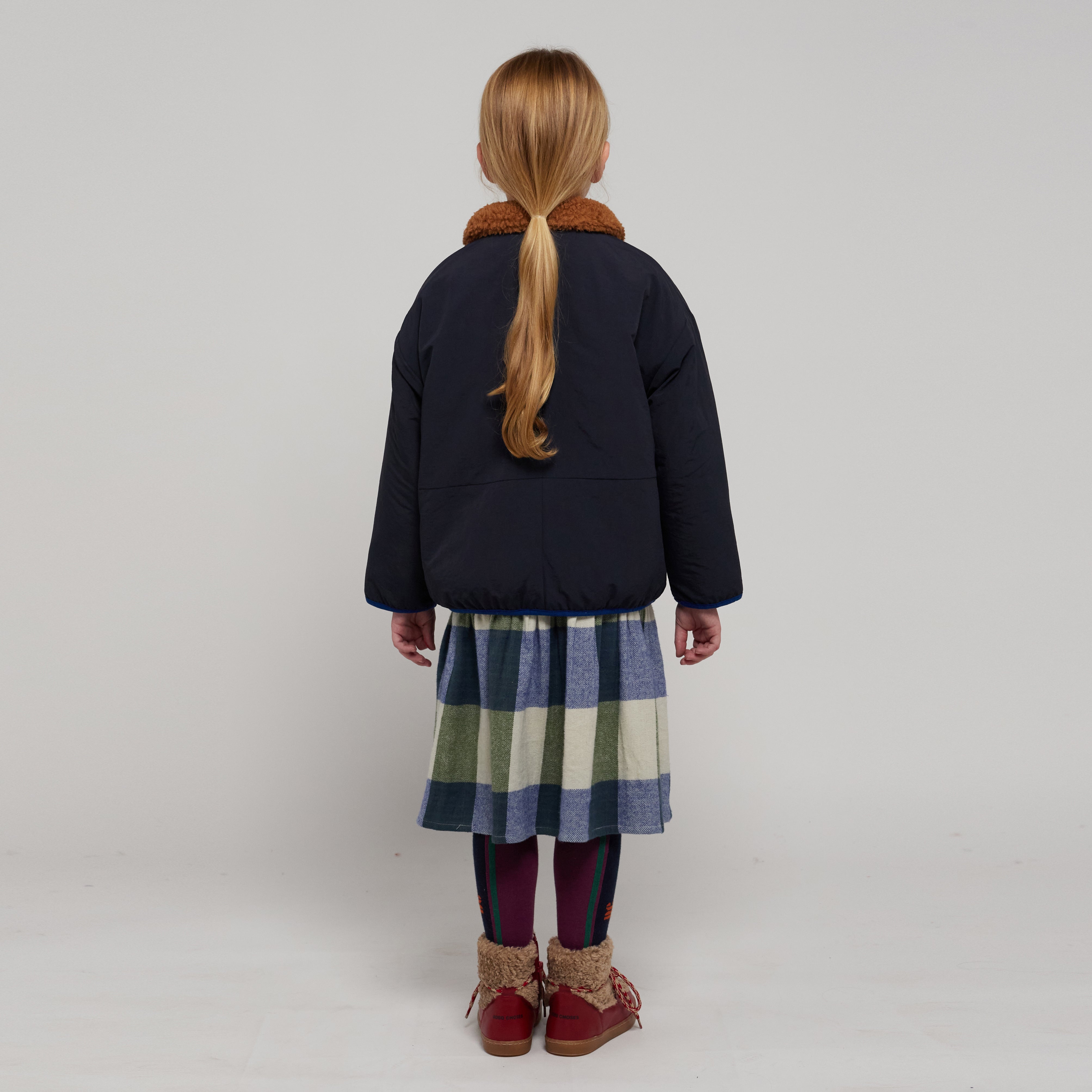 Boys & Girls Blue Reversible Jacket